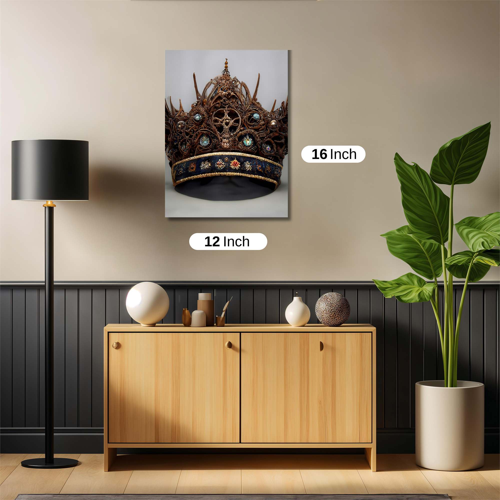 Crown Enigmatic Safe Wall Magnetic / M