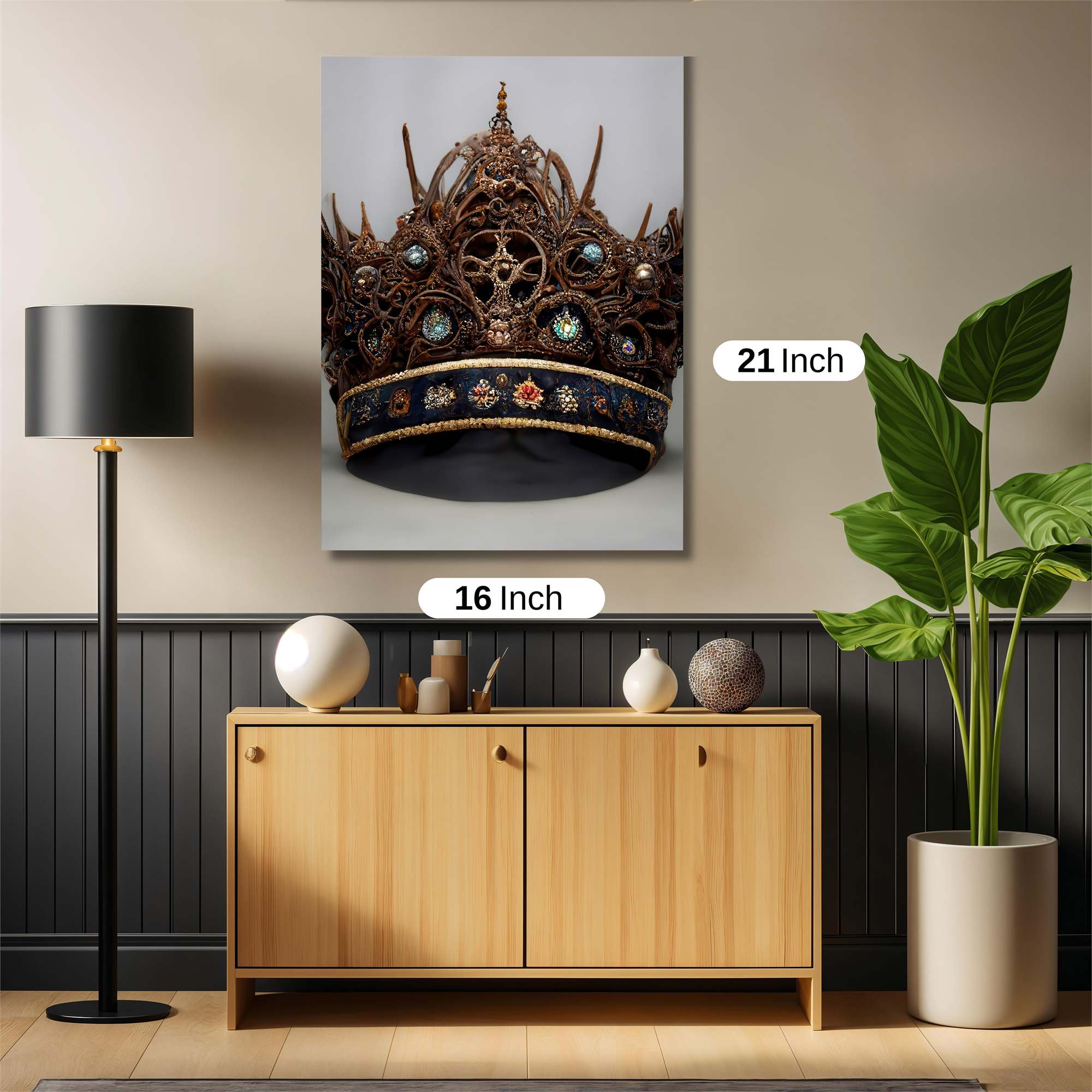 Crown Enigmatic Safe Wall Magnetic / M