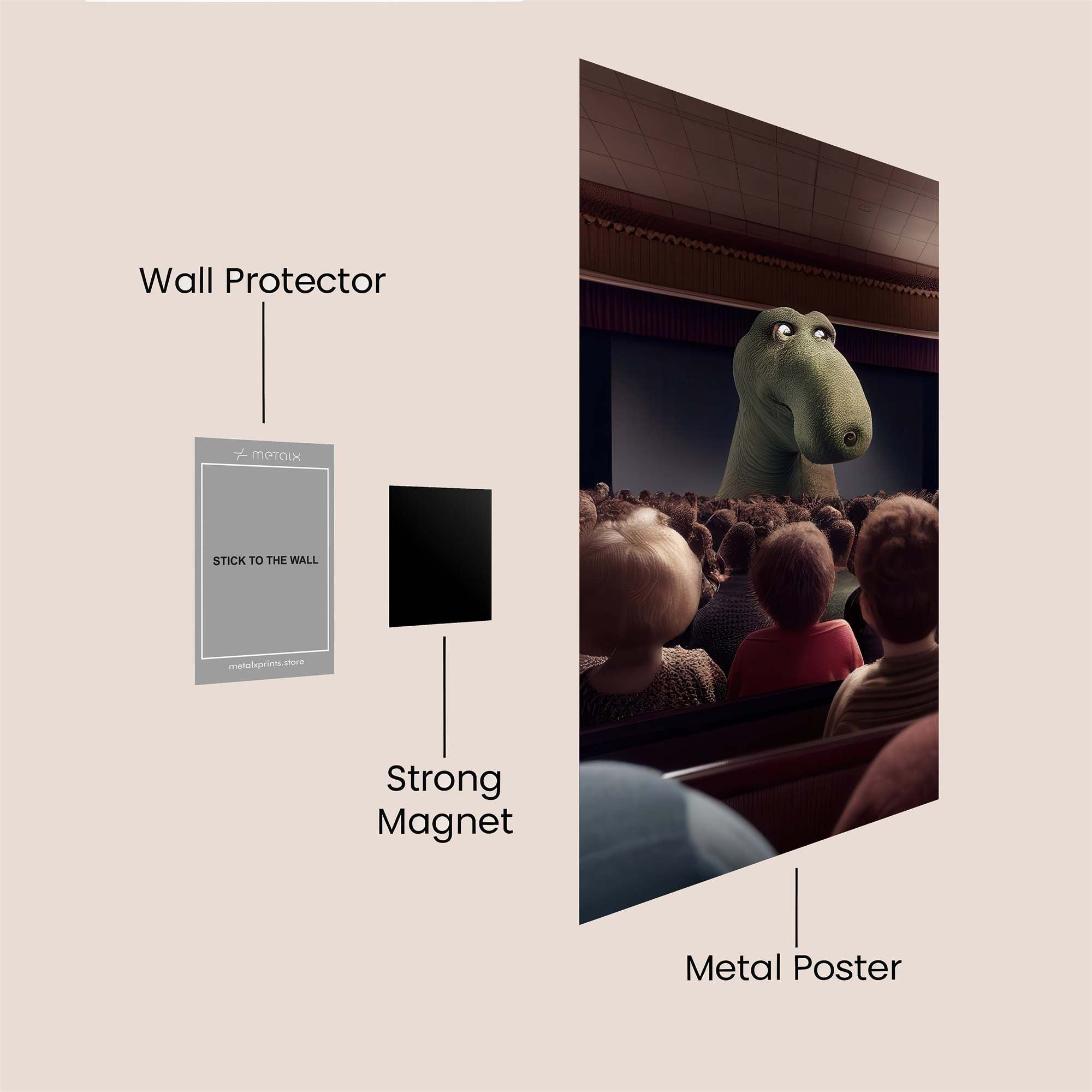 Arlo's Wonder Safe Wall Magnetic / M