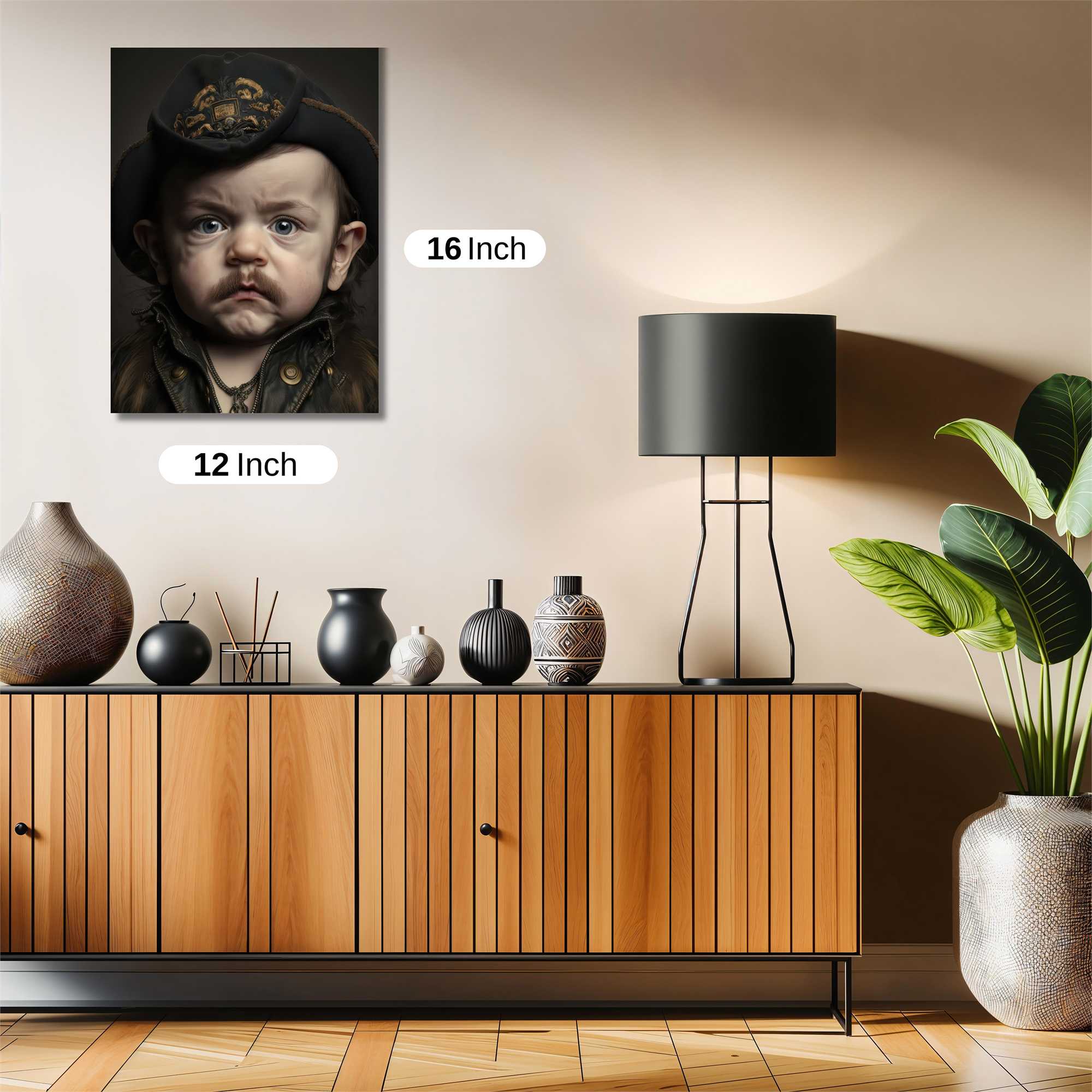 Captain Pout Safe Wall Magnetic / M