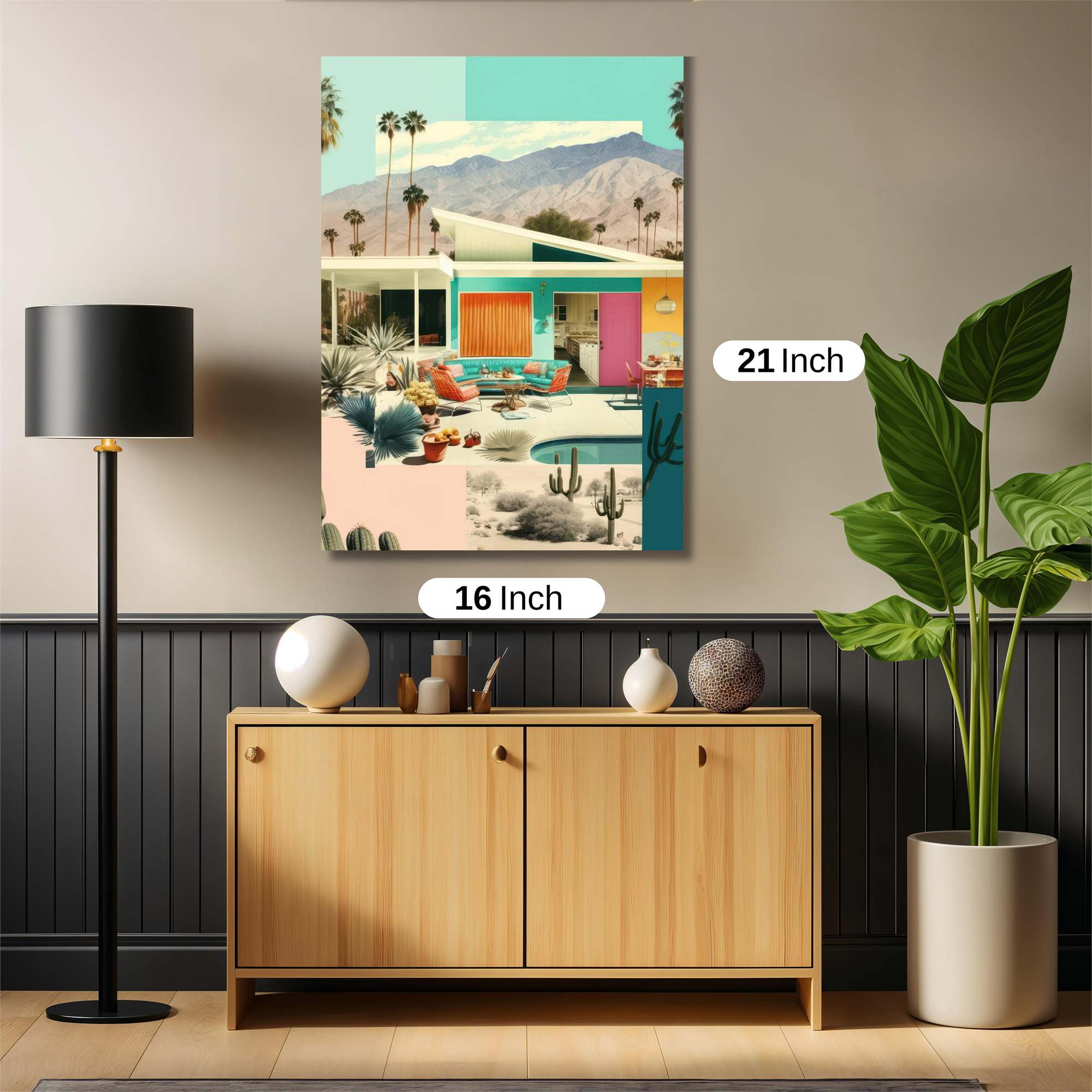 Palm Springs Vibrant Safe Wall Magnetic / M