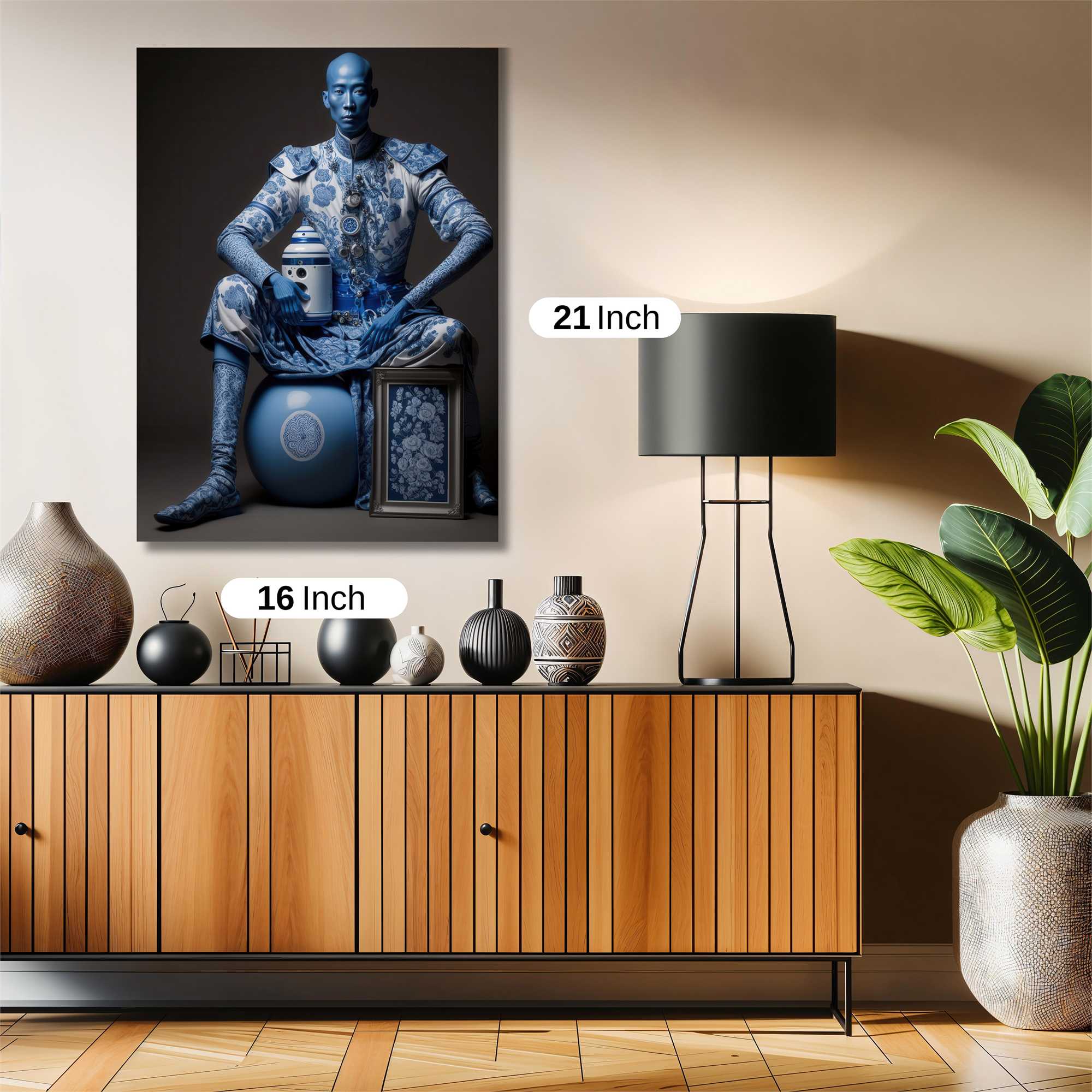 Porcelain Serenity Safe Wall Magnetic / M