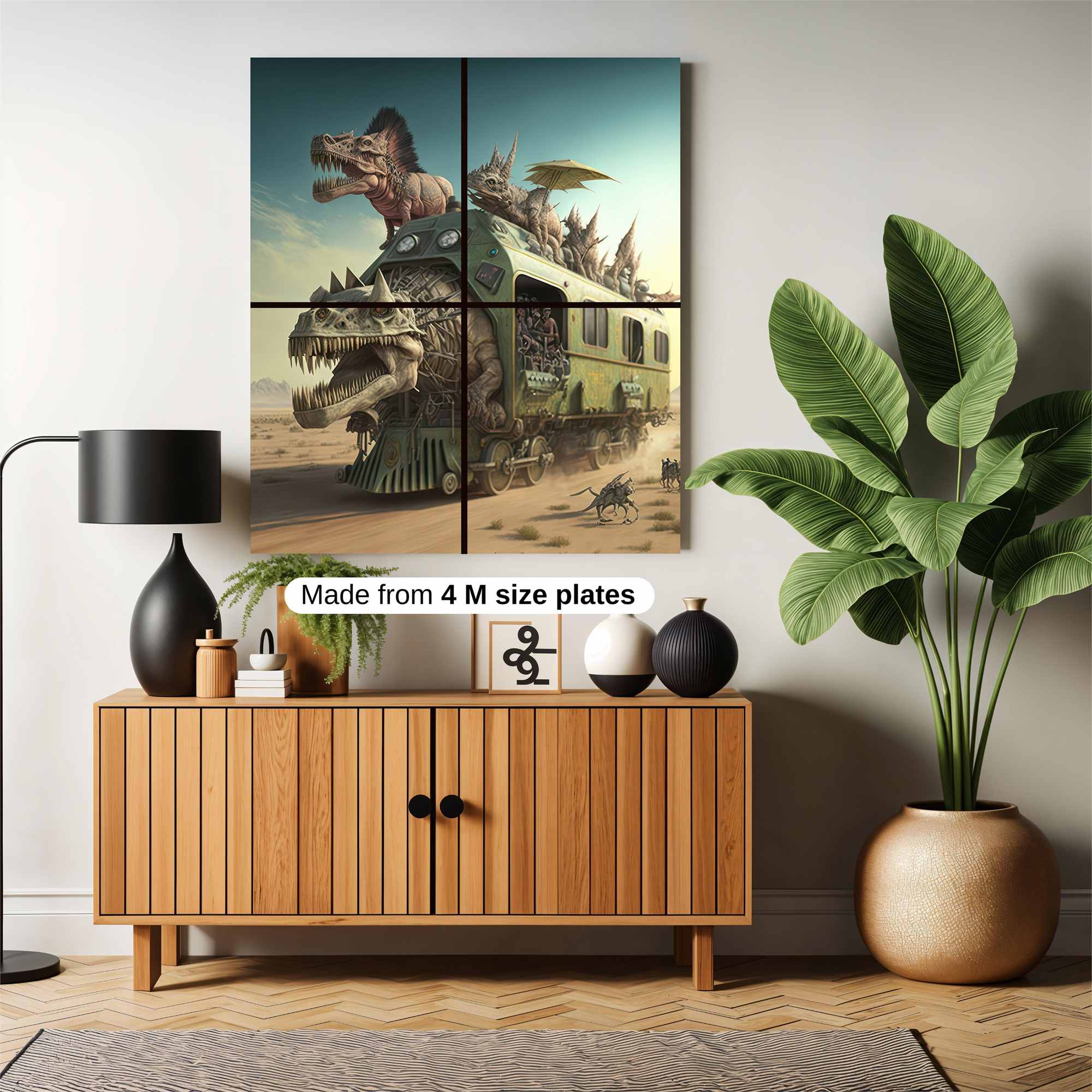 Dino Adventure Safe Wall Magnetic / M