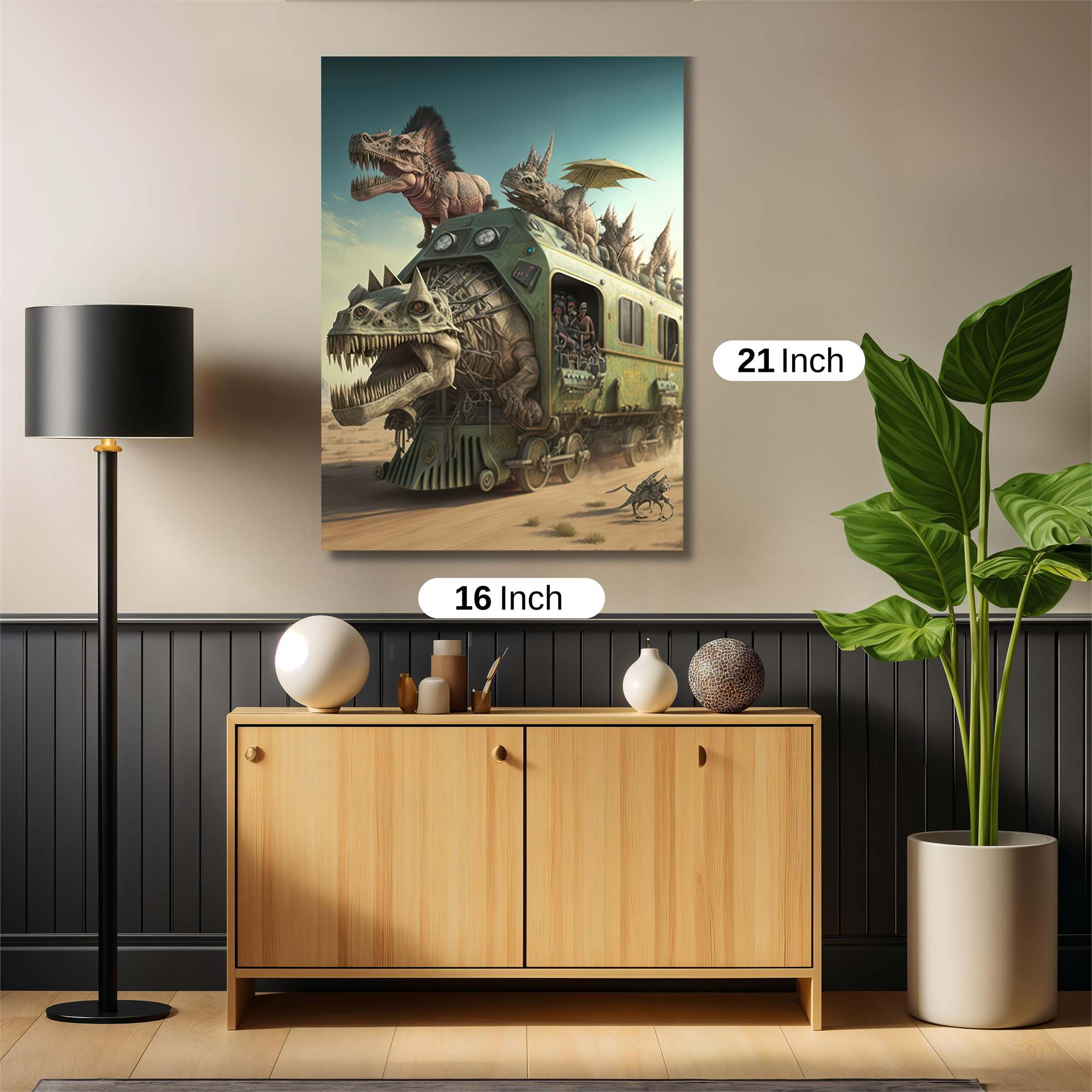 Dino Adventure Safe Wall Magnetic / M