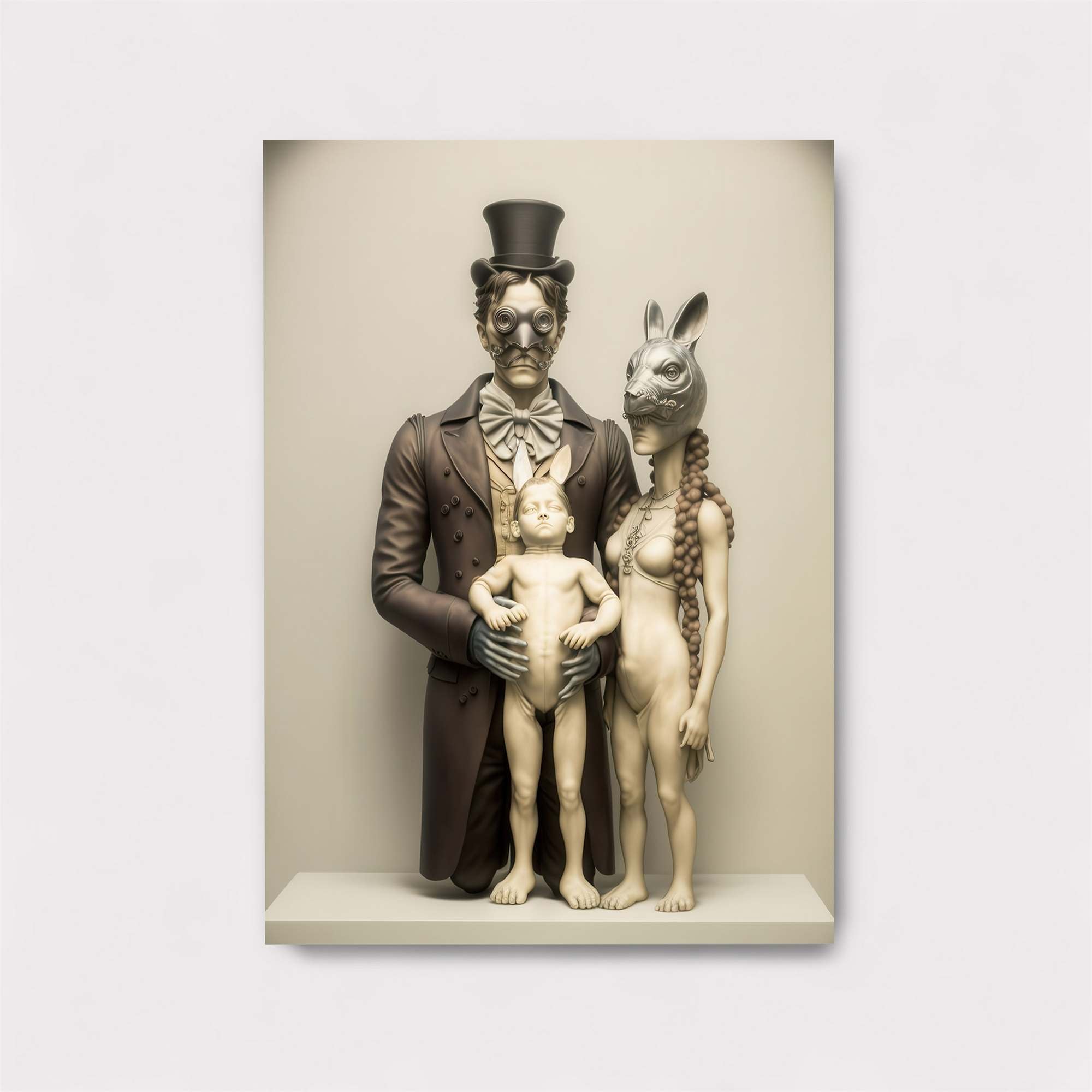 Gothic Family Safe Wall Magnetic / M