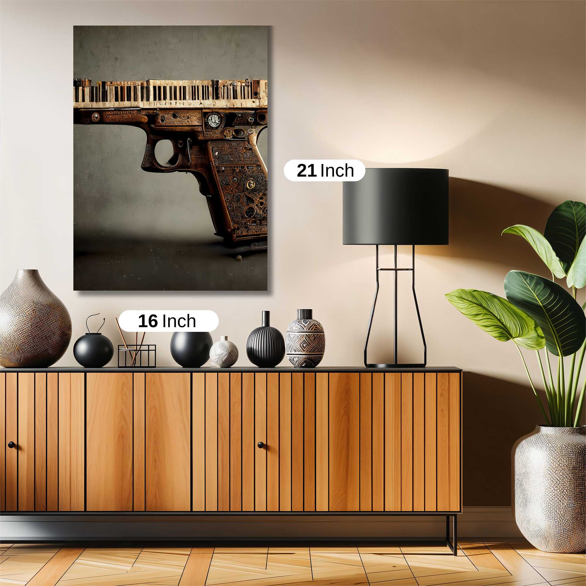 Piano Paradox Safe Wall Magnetic / M