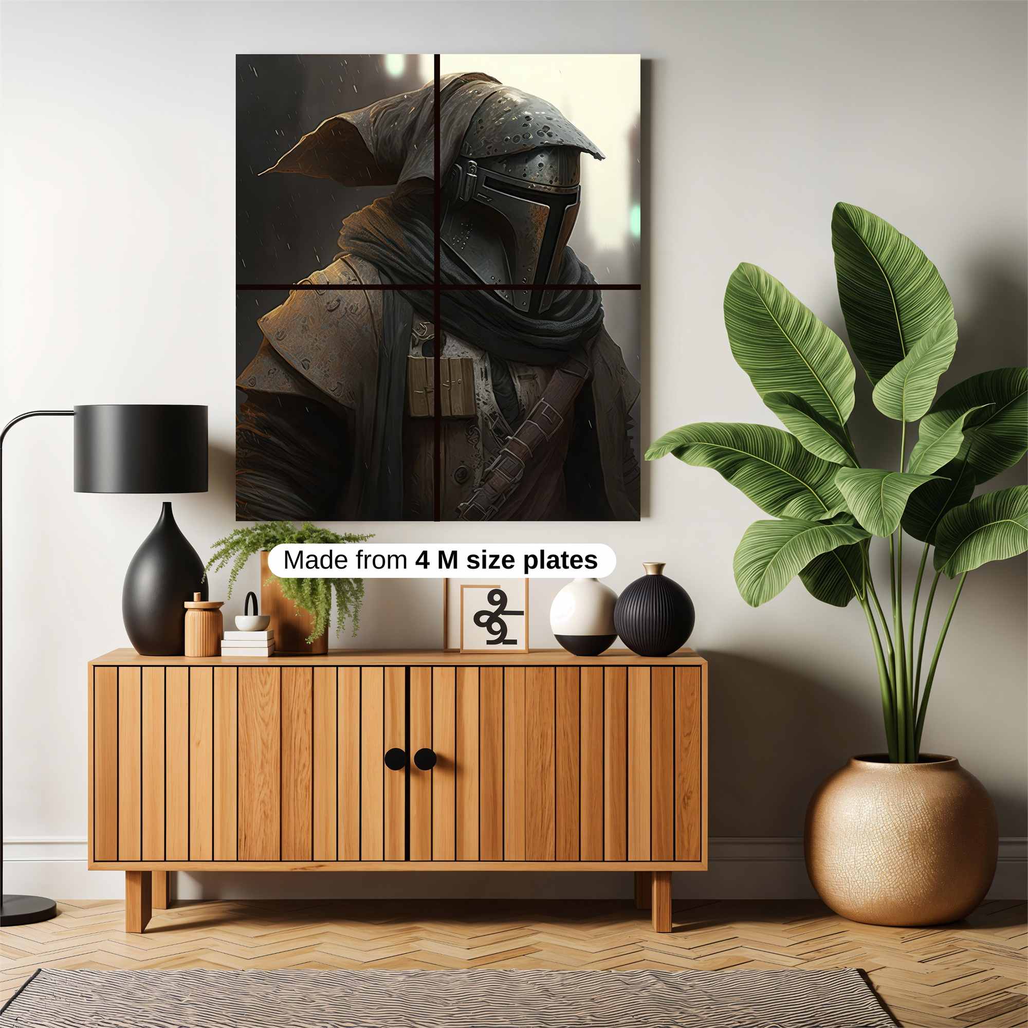 Mandalorian Gloom Safe Wall Magnetic / M