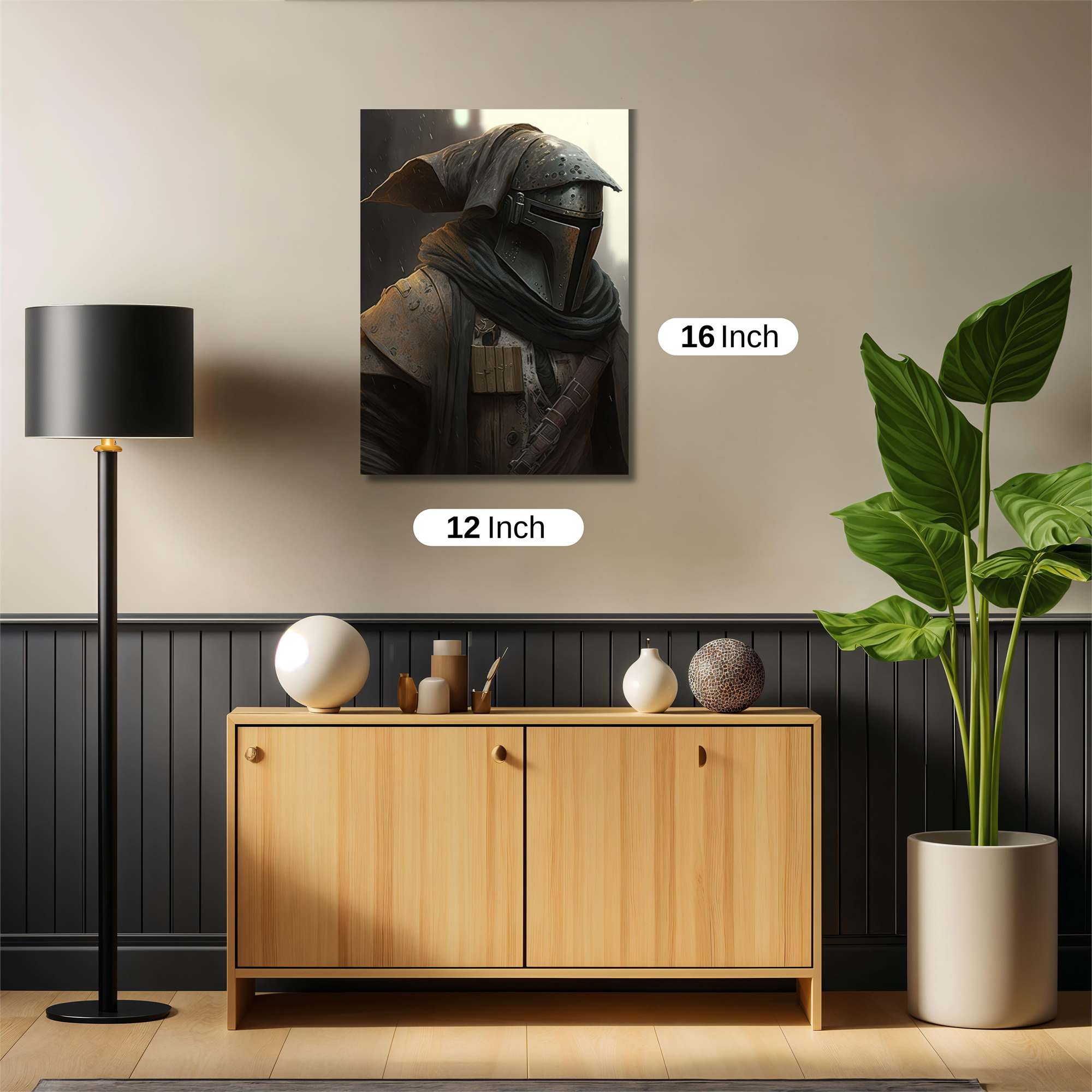 Mandalorian Gloom Safe Wall Magnetic / M