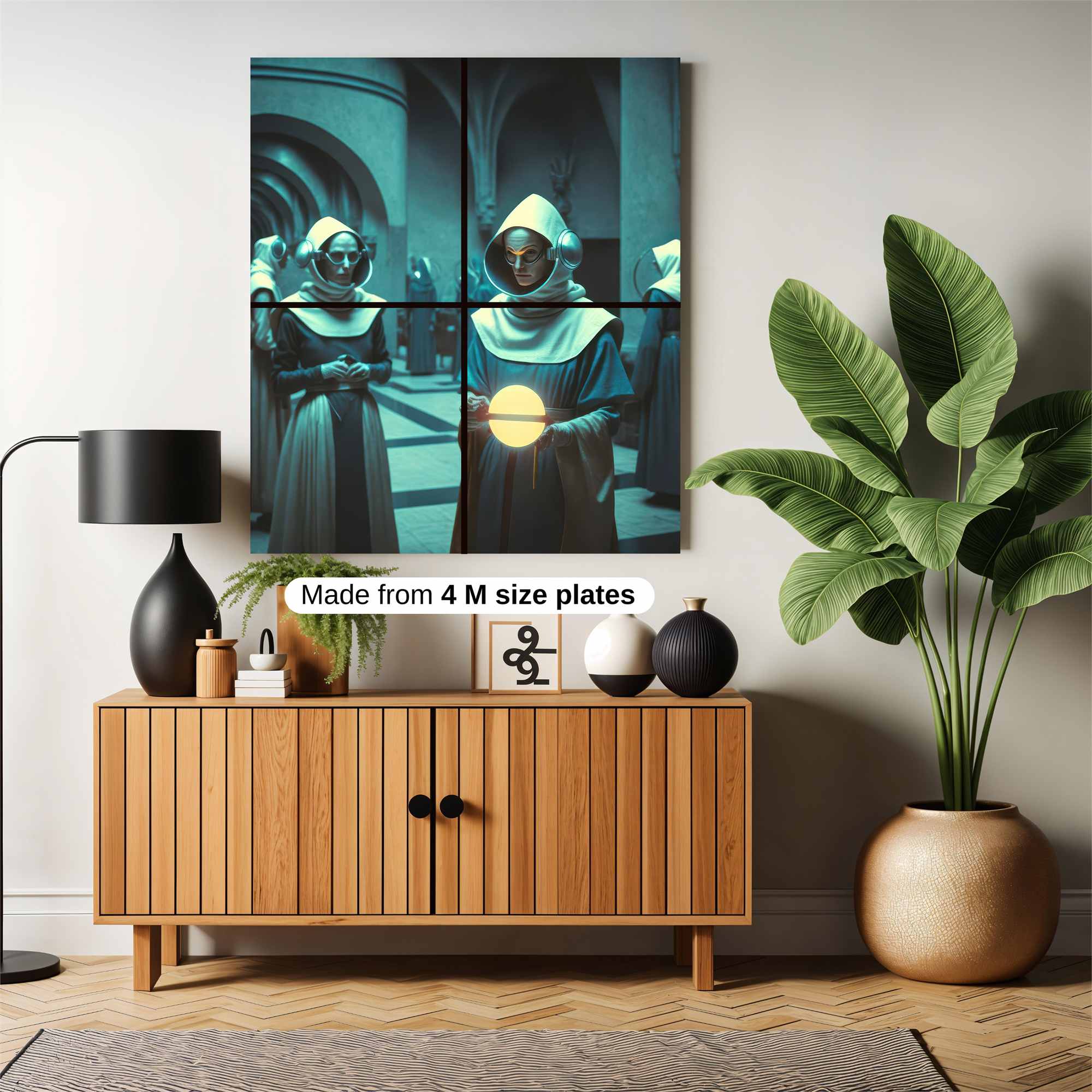 Monks Enigmatic Safe Wall Magnetic / M