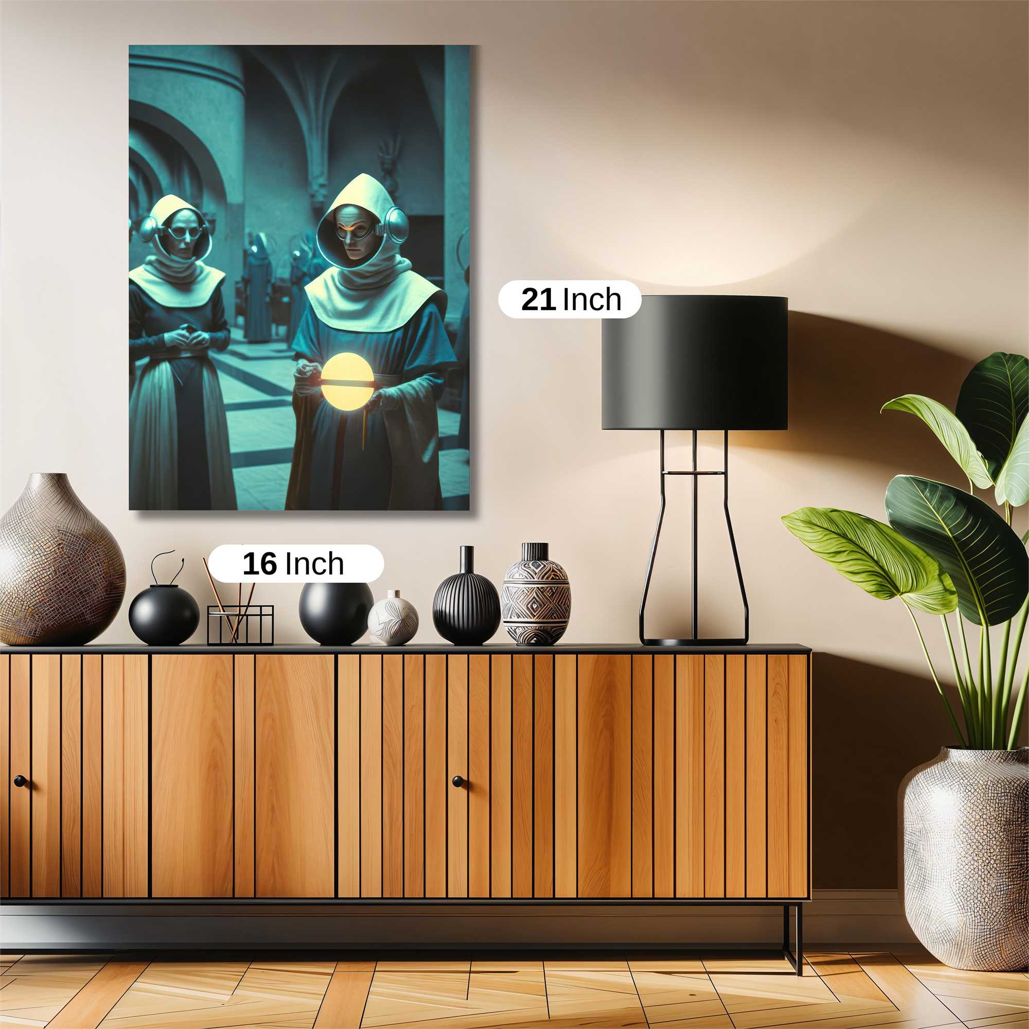 Monks Enigmatic Safe Wall Magnetic / M