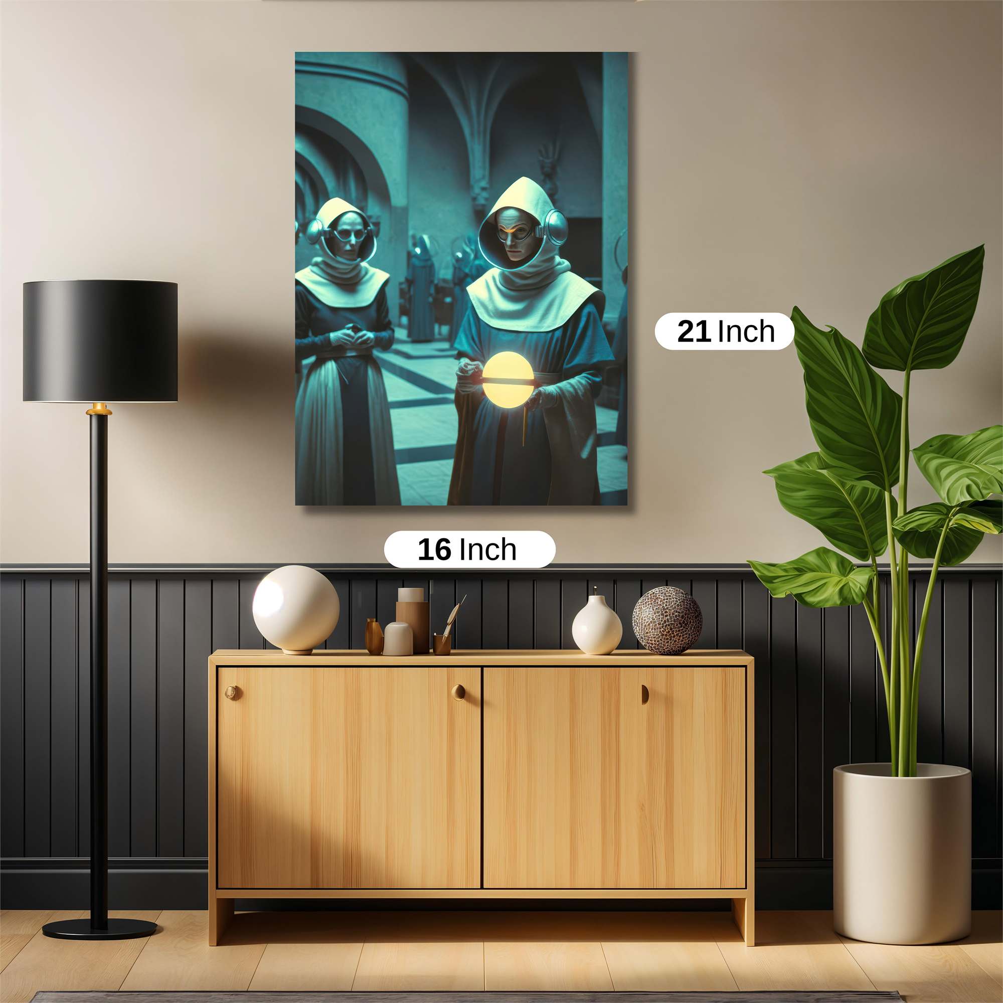 Monks Enigmatic Safe Wall Magnetic / M