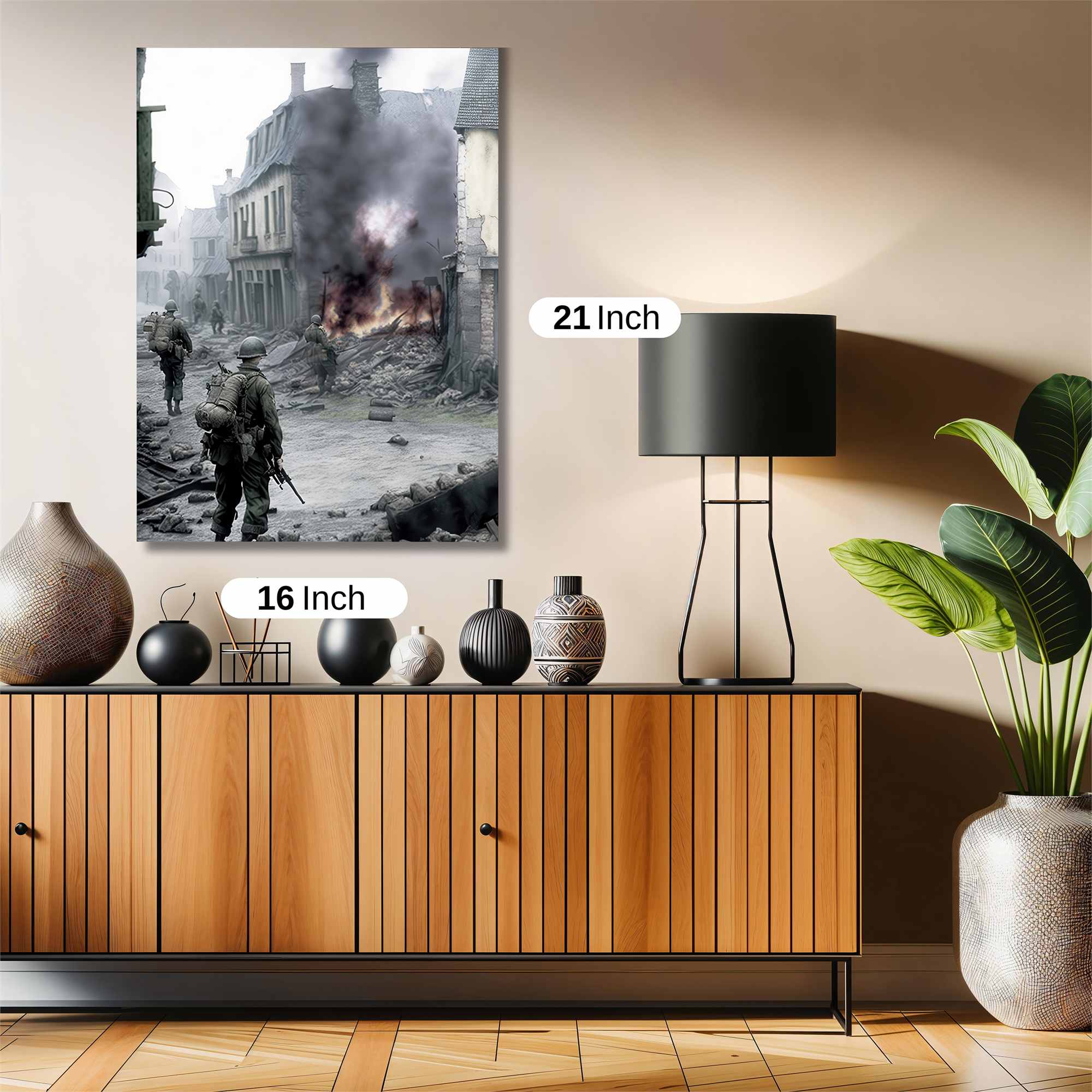 Normandy Inferno Safe Wall Magnetic / M