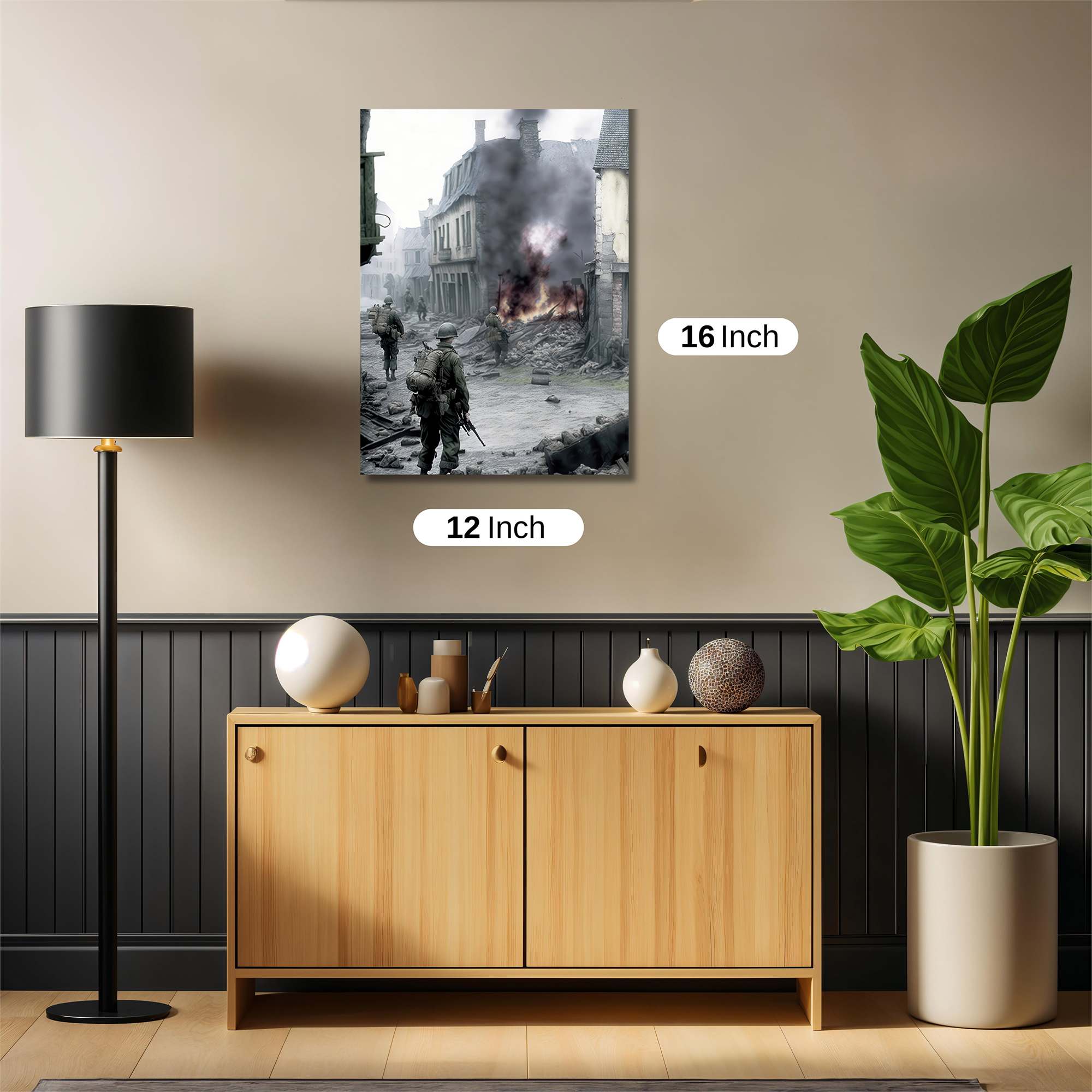 Normandy Inferno Safe Wall Magnetic / M