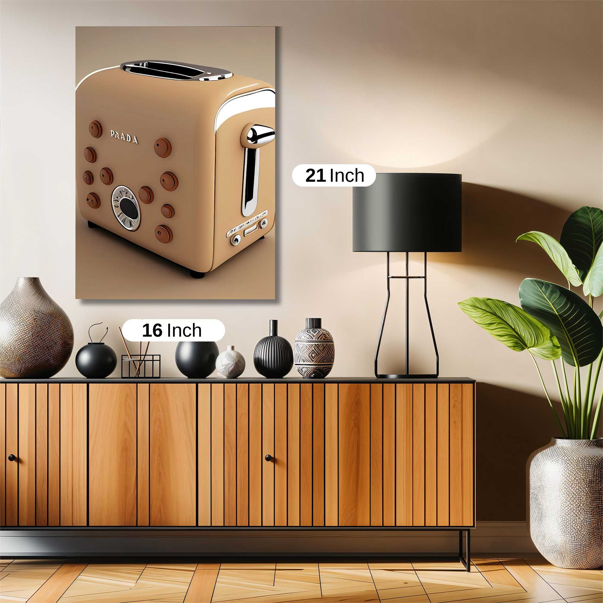 Prada Toaster Safe Wall Magnetic / M