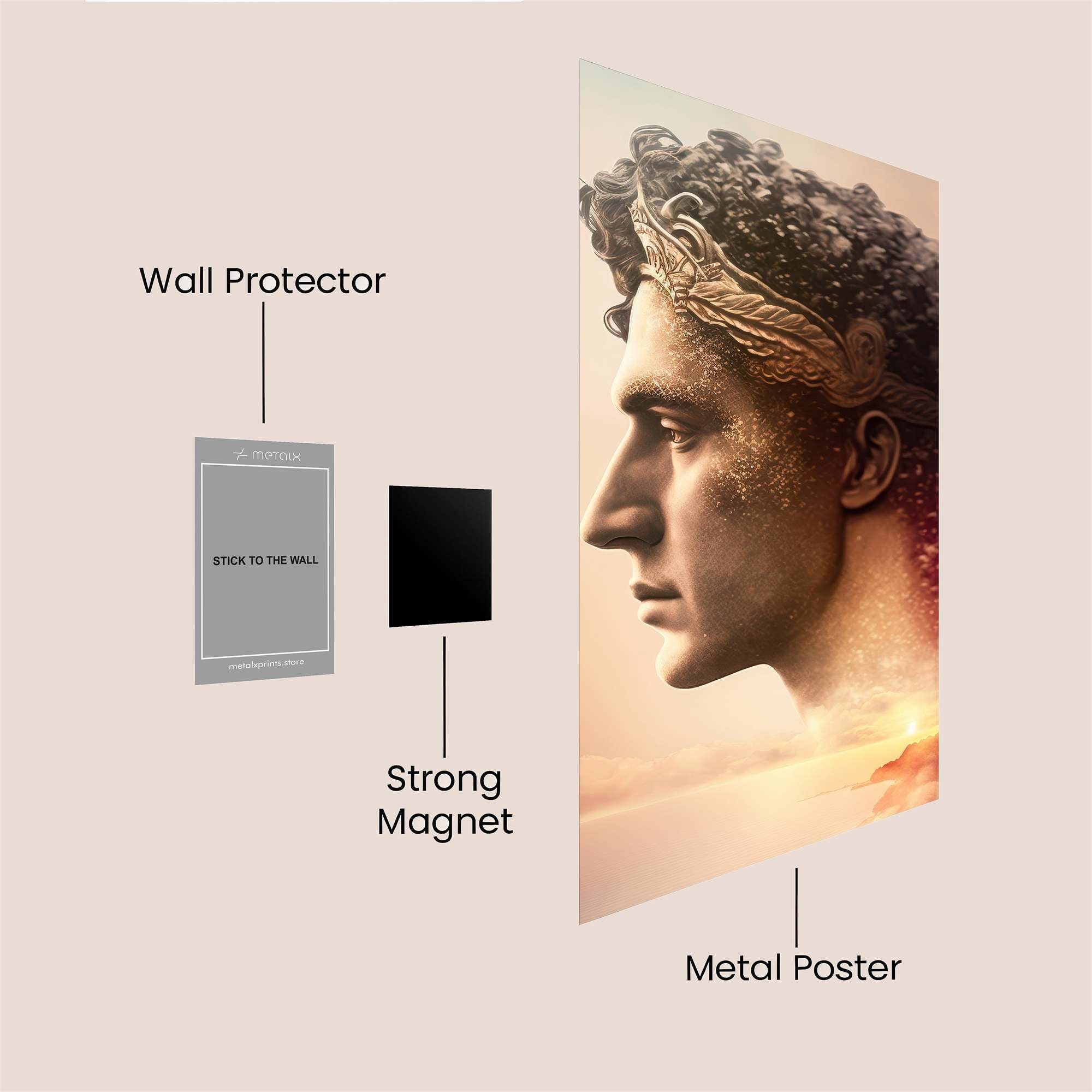 Apollo Radiant Safe Wall Magnetic / M