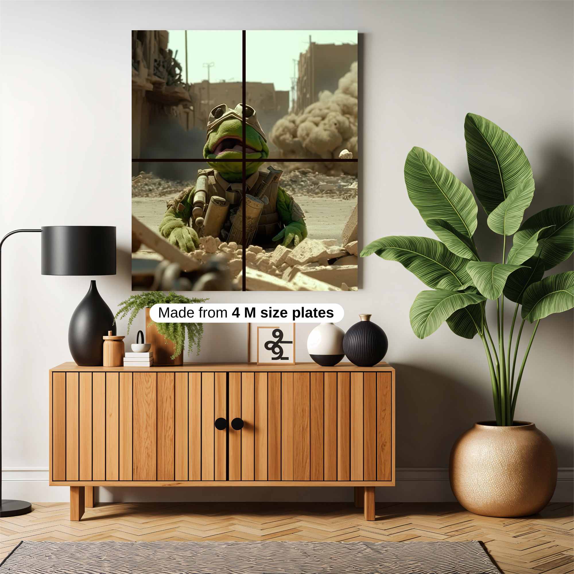 Kermit Combat Safe Wall Magnetic / M