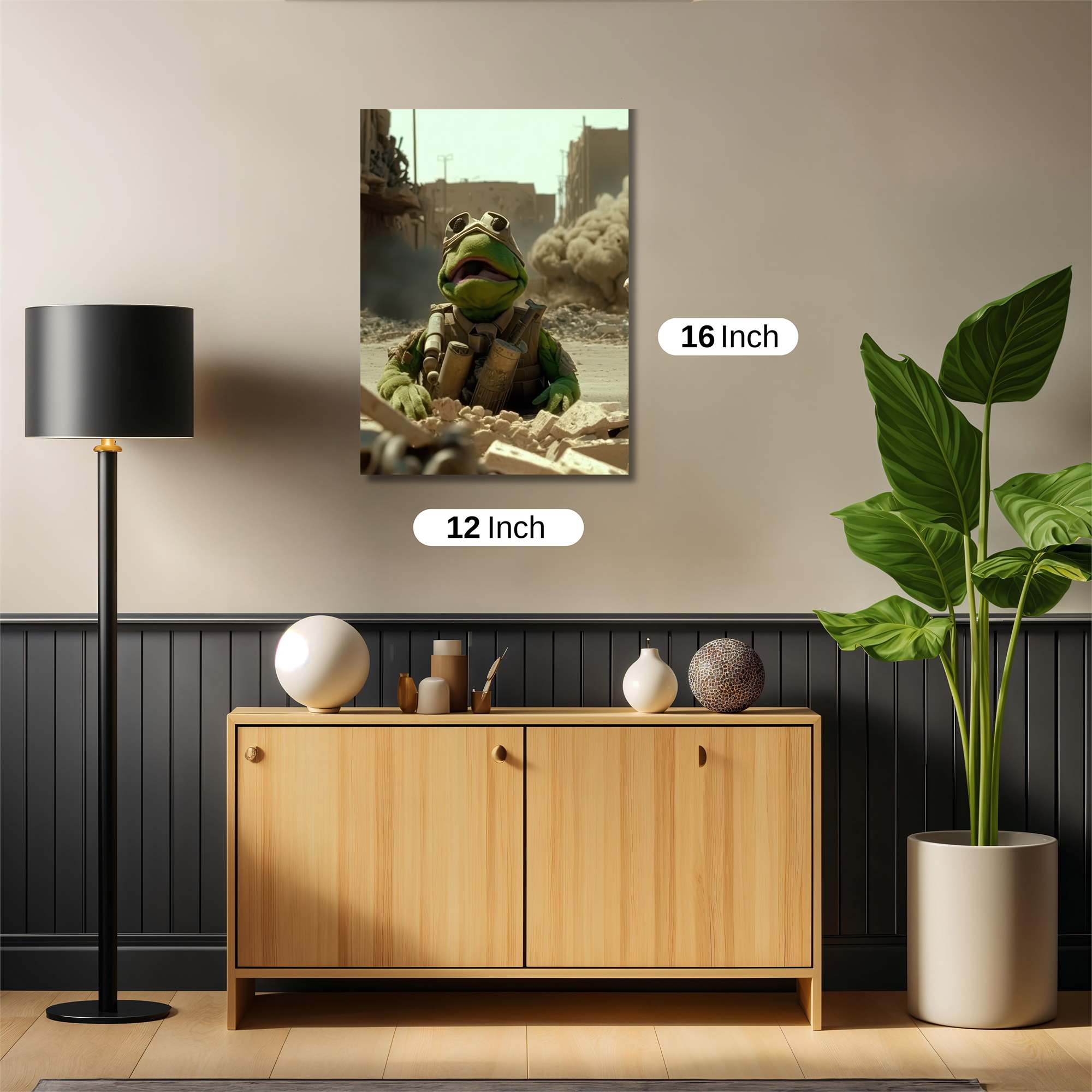 Kermit Combat Safe Wall Magnetic / M