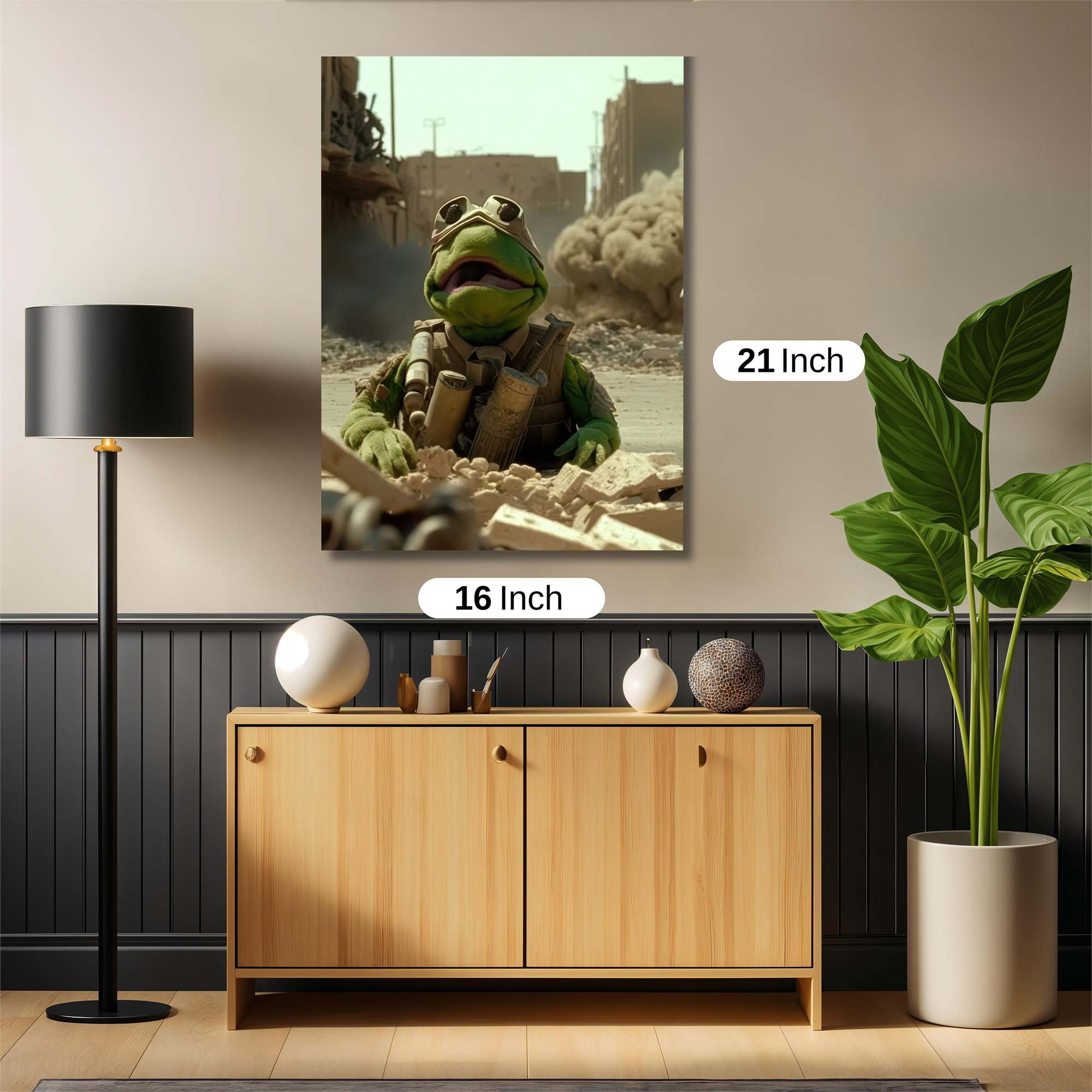 Kermit Combat Safe Wall Magnetic / M