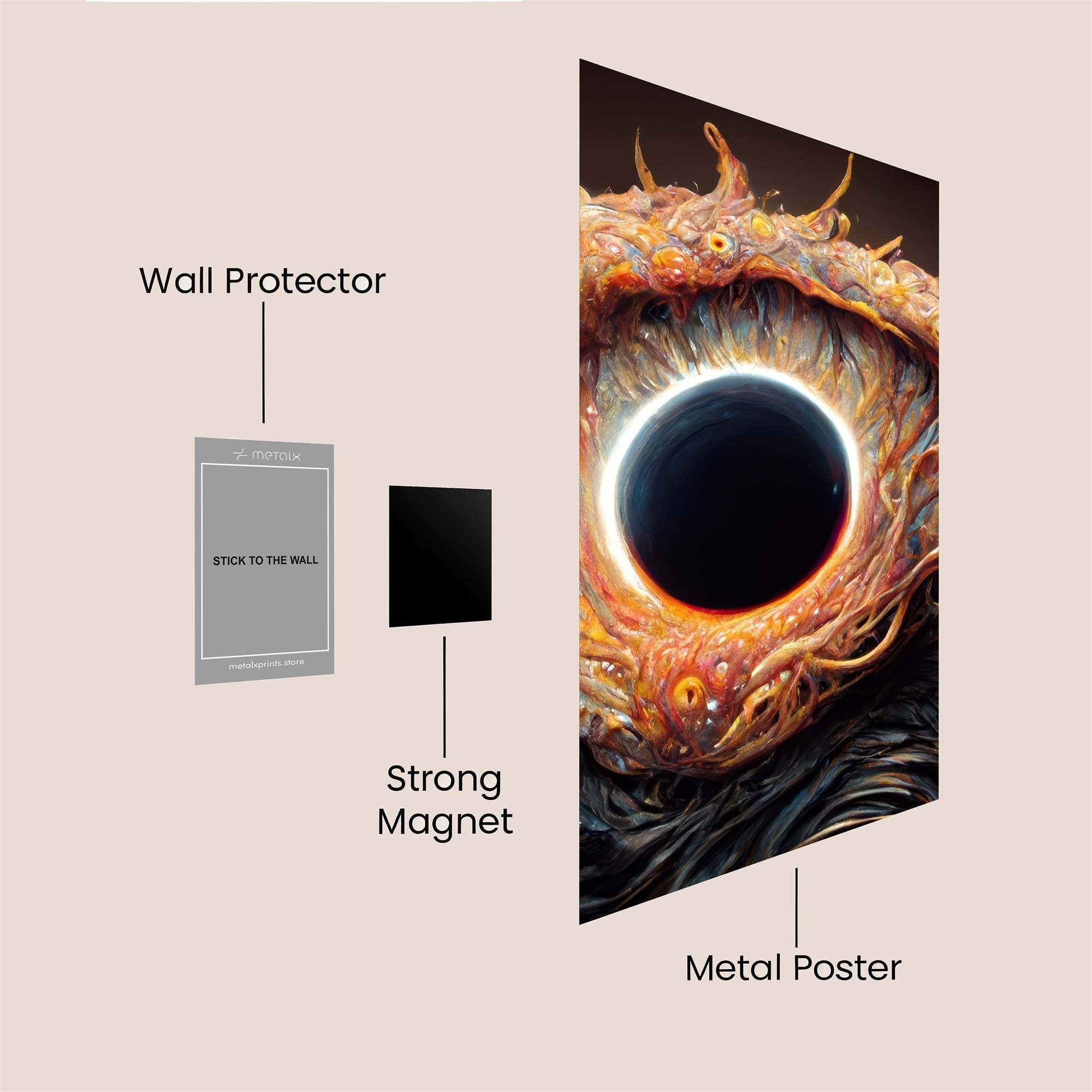 Void Horror Safe Wall Magnetic / M