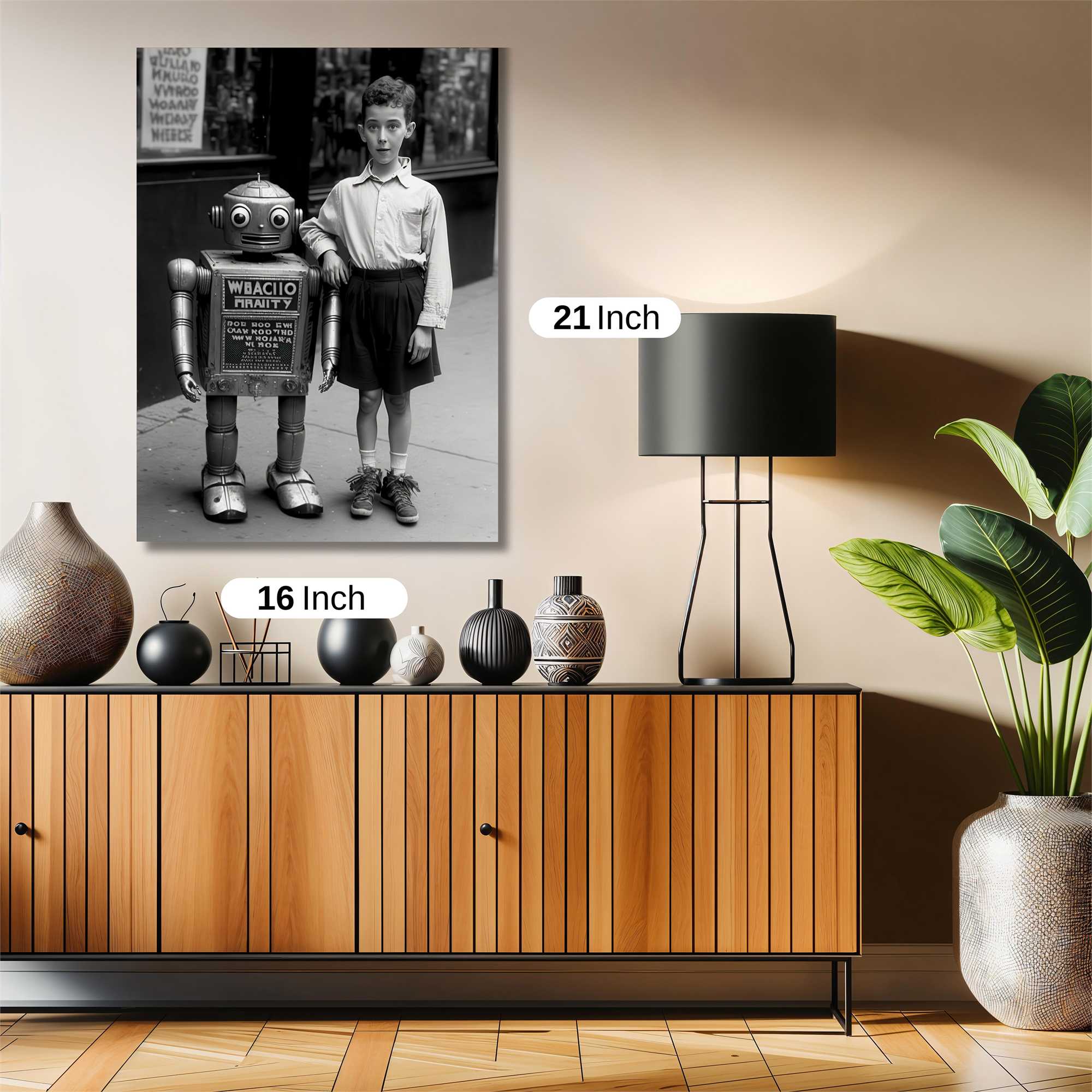 Robot Wonder Safe Wall Magnetic / M