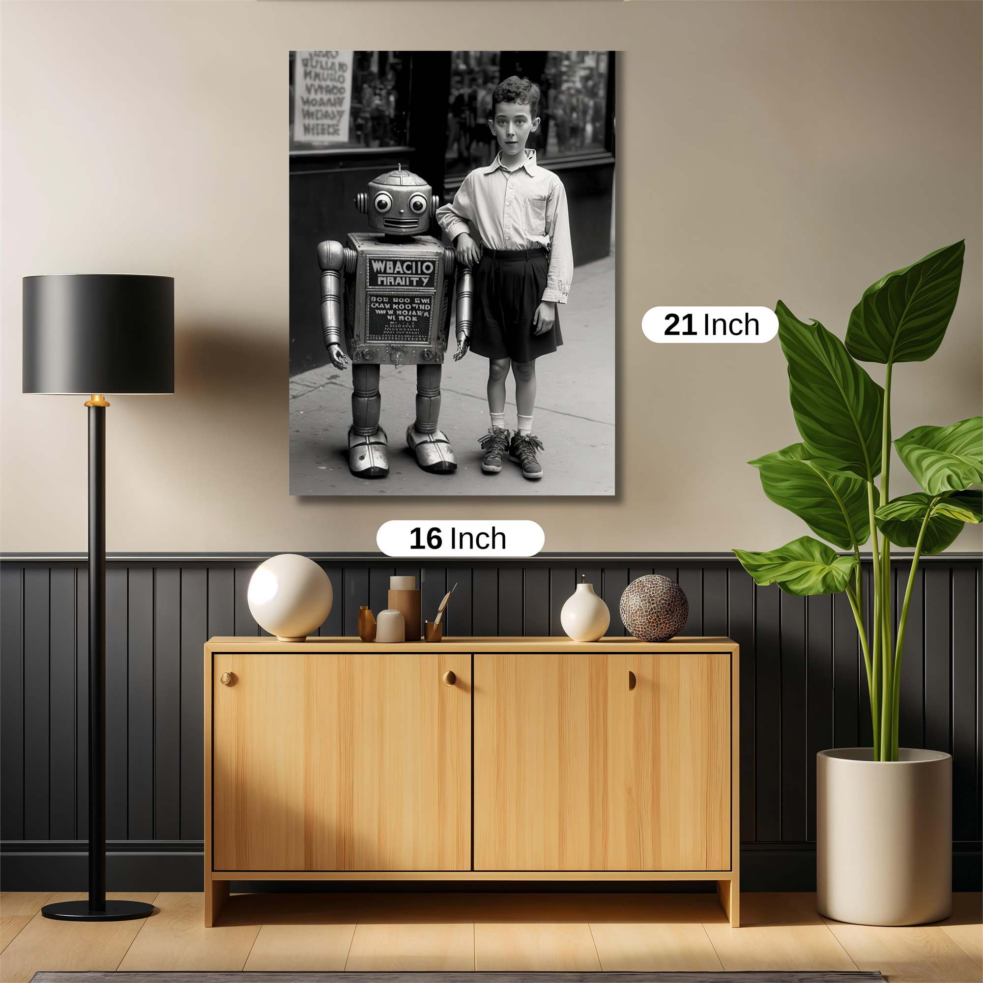 Robot Wonder Safe Wall Magnetic / M