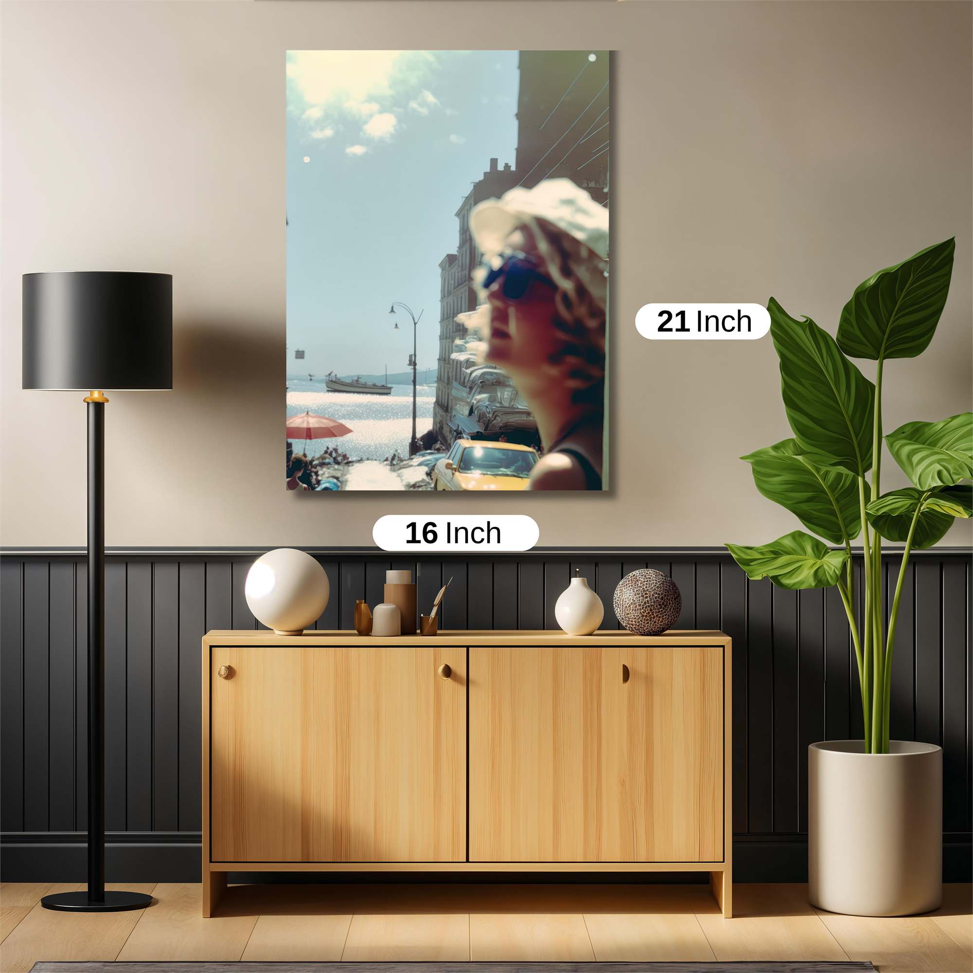 Sunny Serenity Safe Wall Magnetic / M