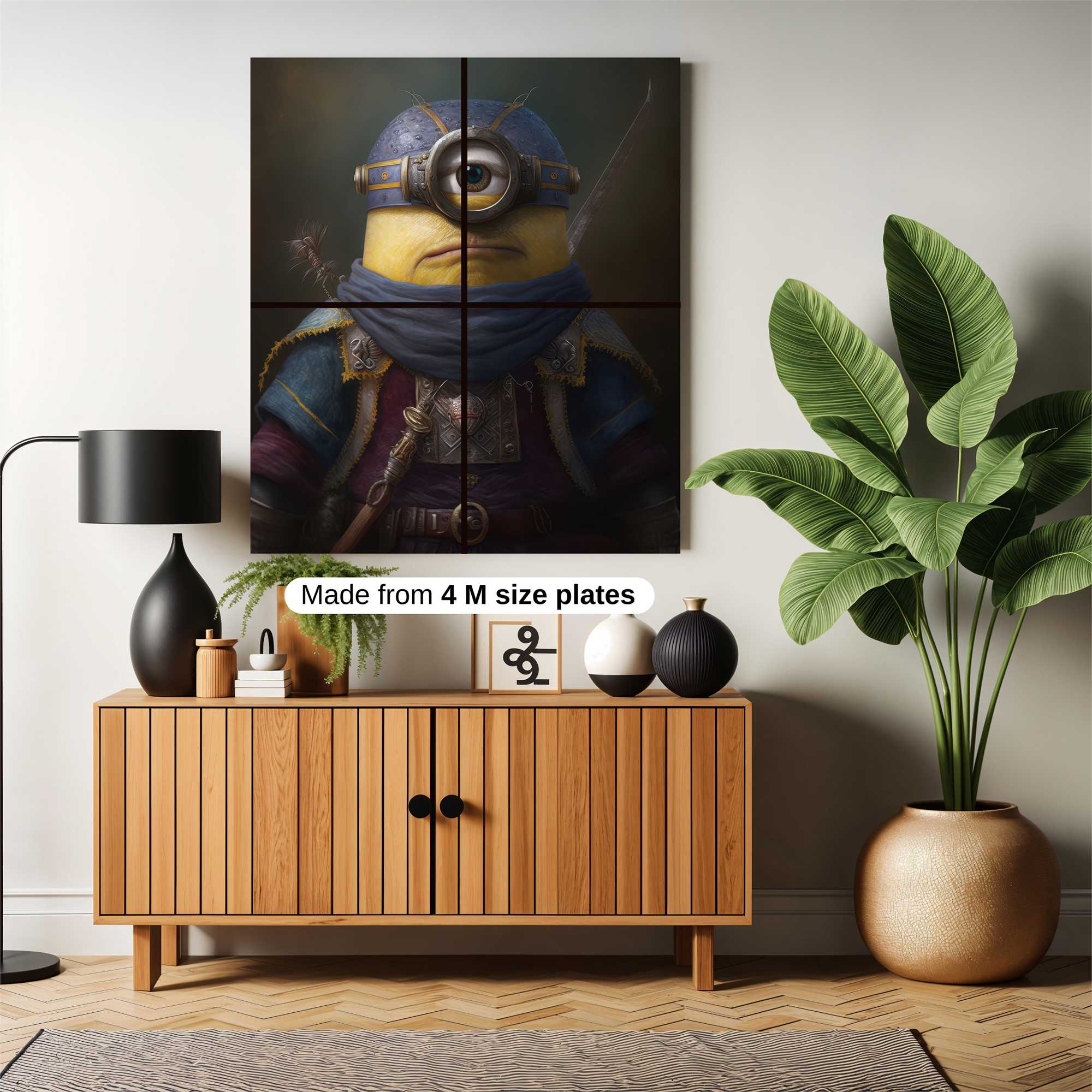 Minion Melancholy Safe Wall Magnetic / M