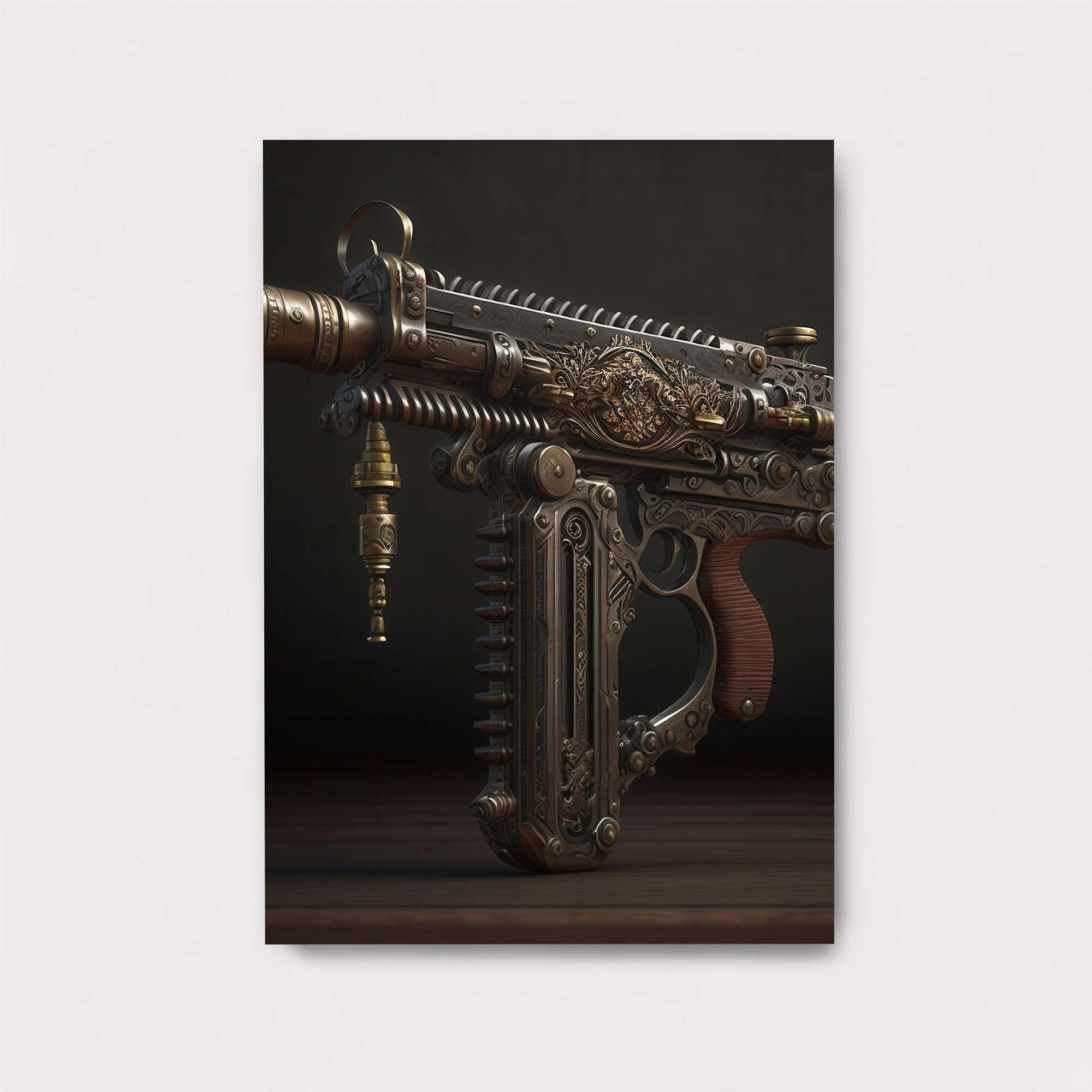Steampunk Intricacy Safe Wall Magnetic / M