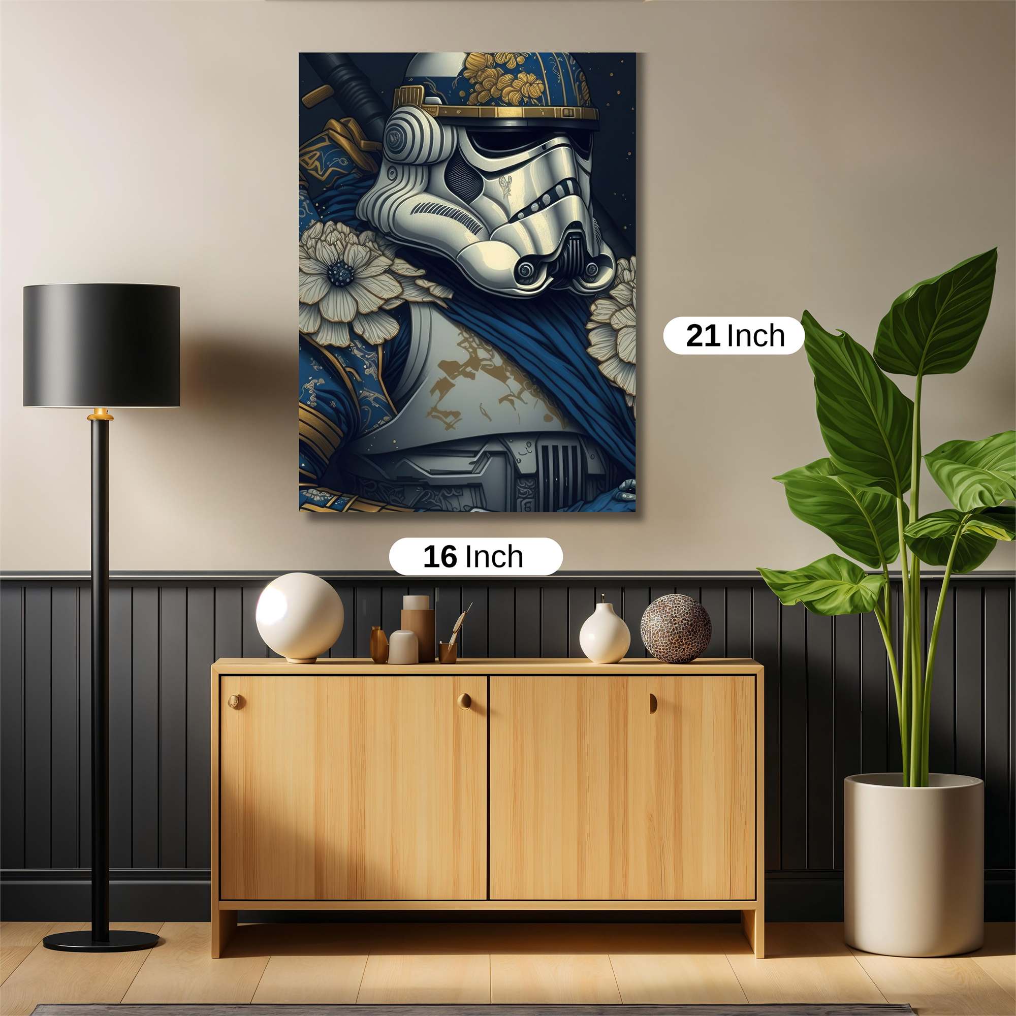 Samurai Serenity Safe Wall Magnetic / M