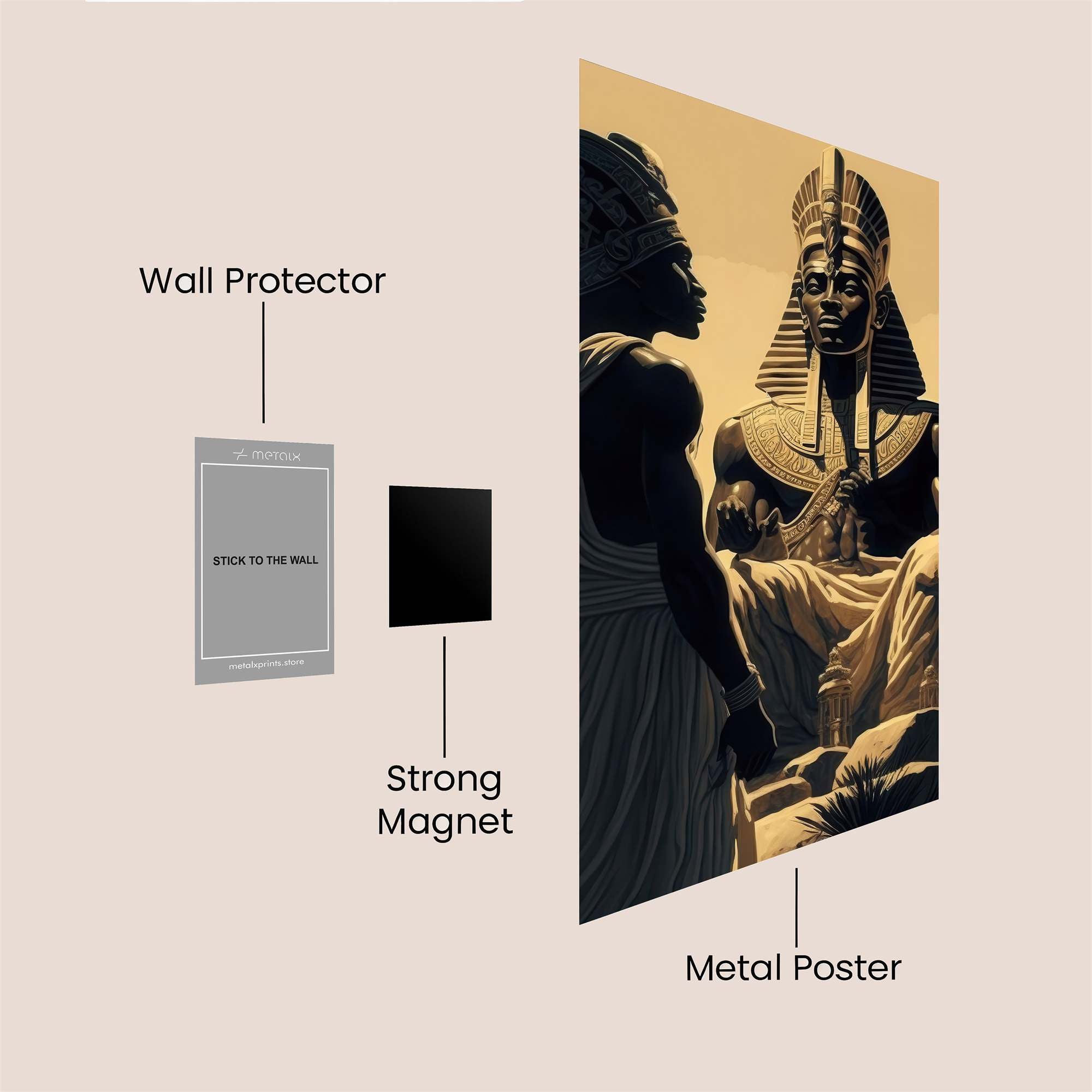 Pharaoh's Majesty Safe Wall Magnetic / M