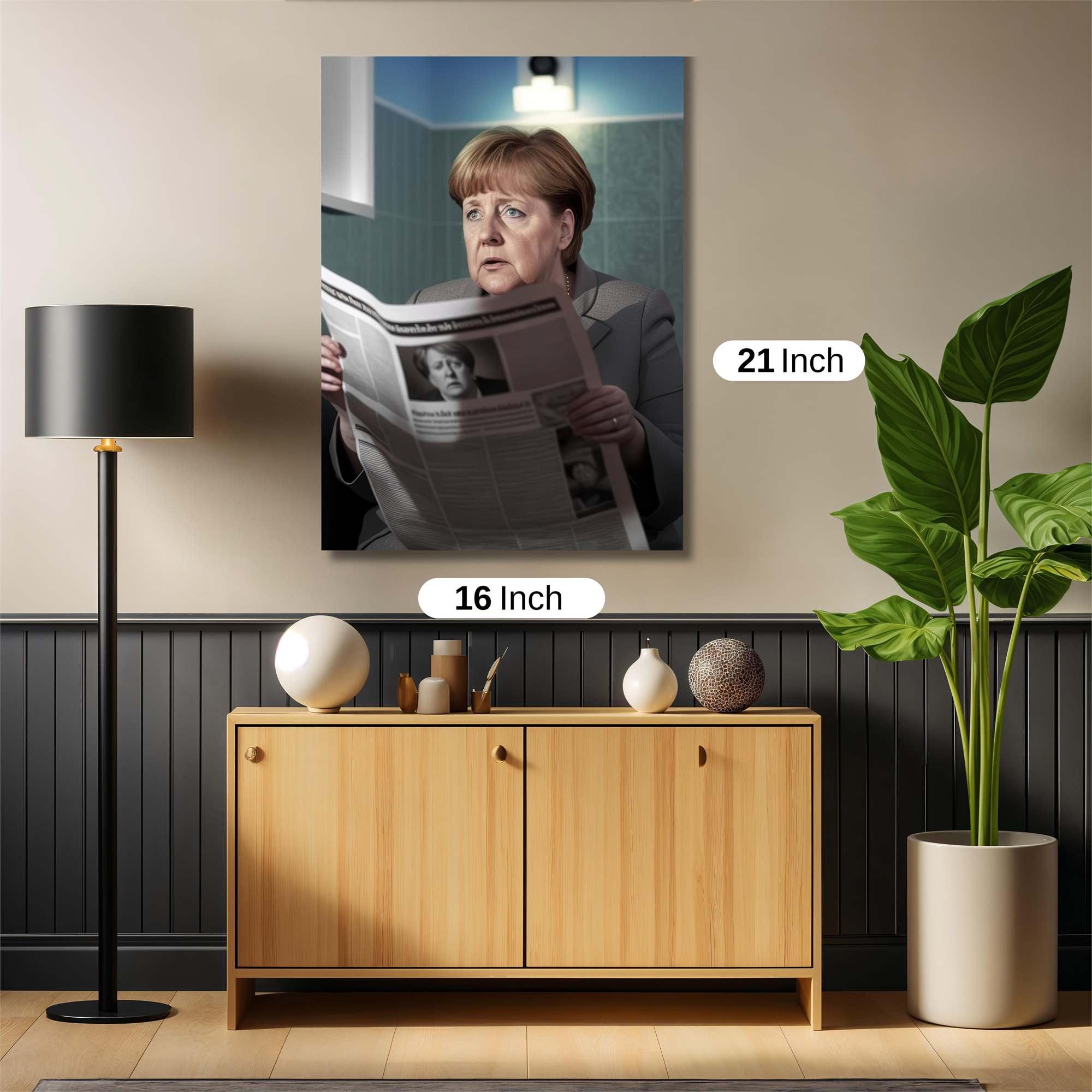 Merkel Shocked Safe Wall Magnetic / M