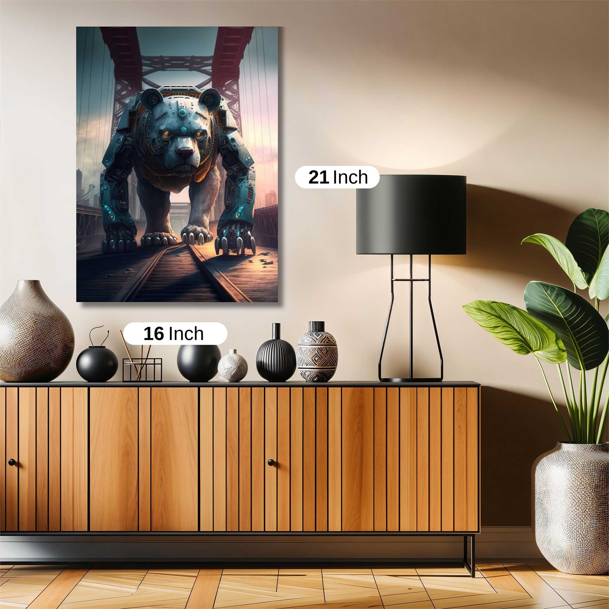 RoboPanda Intimidating Safe Wall Magnetic / M