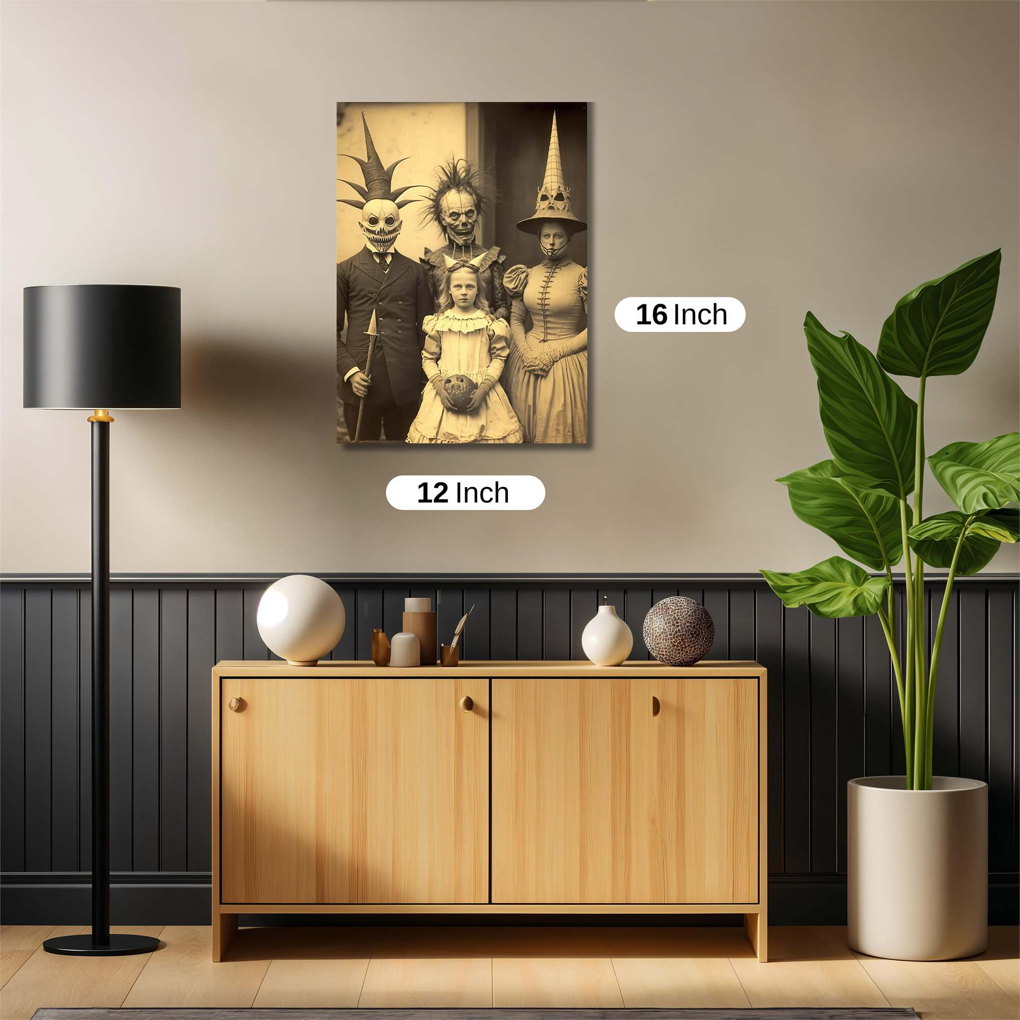 Macabre Masquerade Safe Wall Magnetic / M