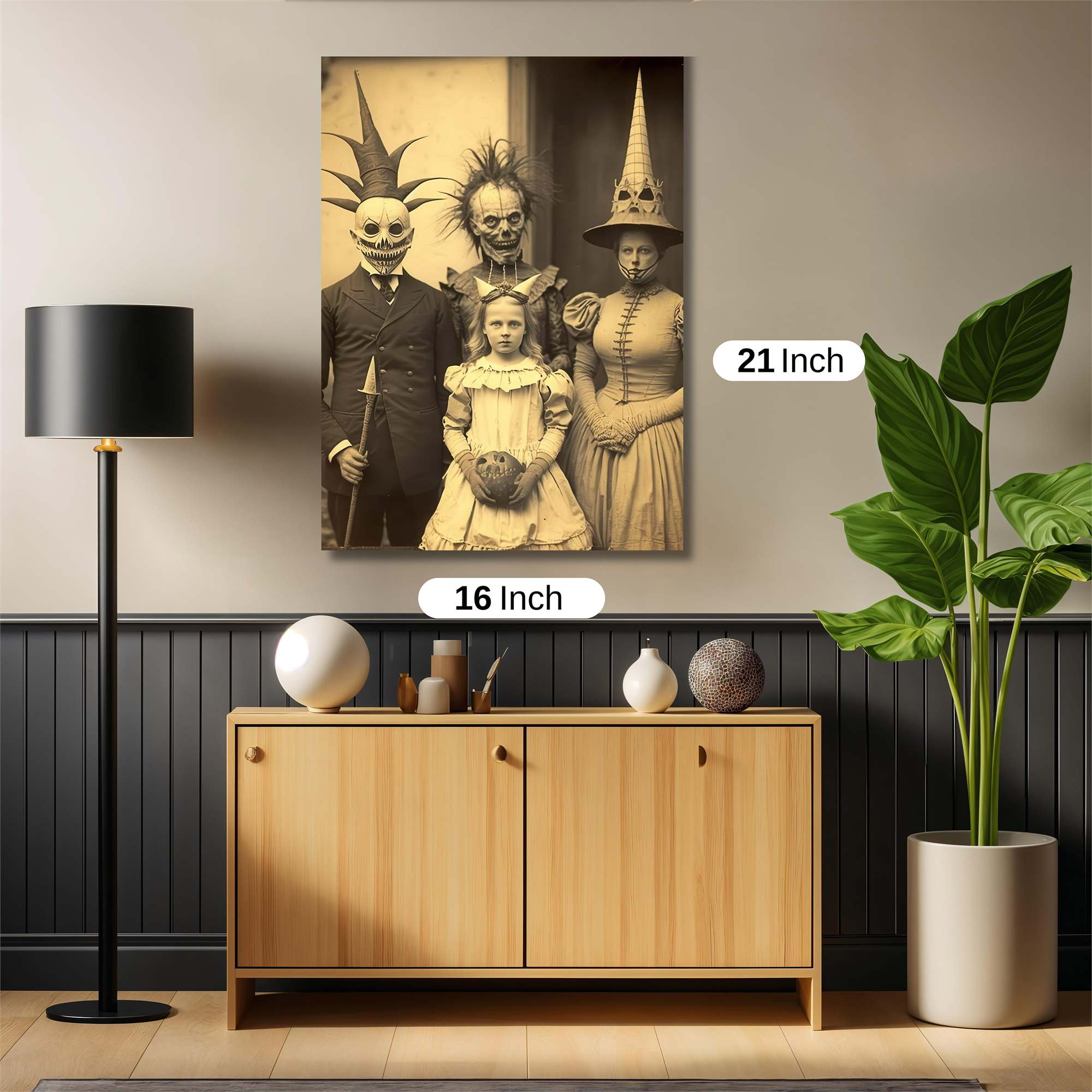 Macabre Masquerade Safe Wall Magnetic / M