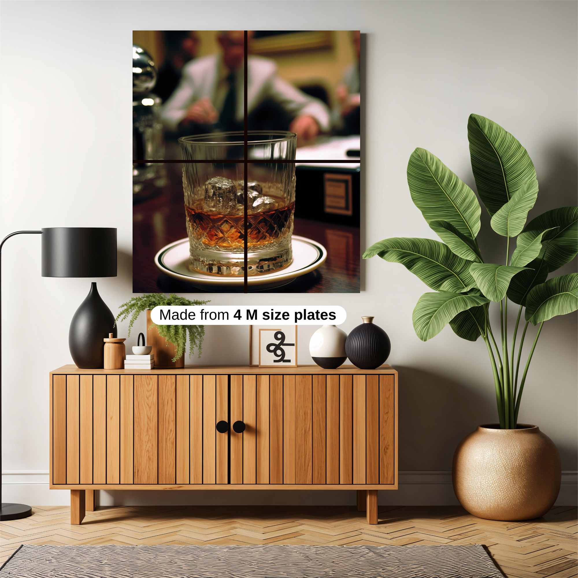 Whiskey Solace Safe Wall Magnetic / M