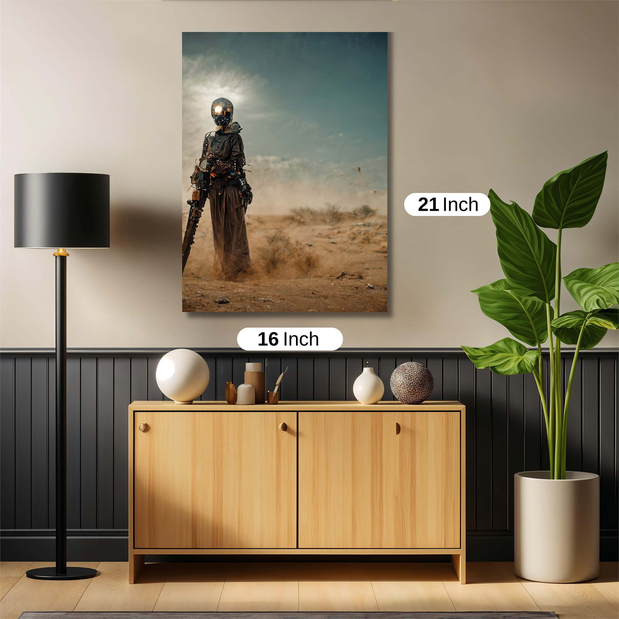 Wasteland Wanderer Safe Wall Magnetic / M