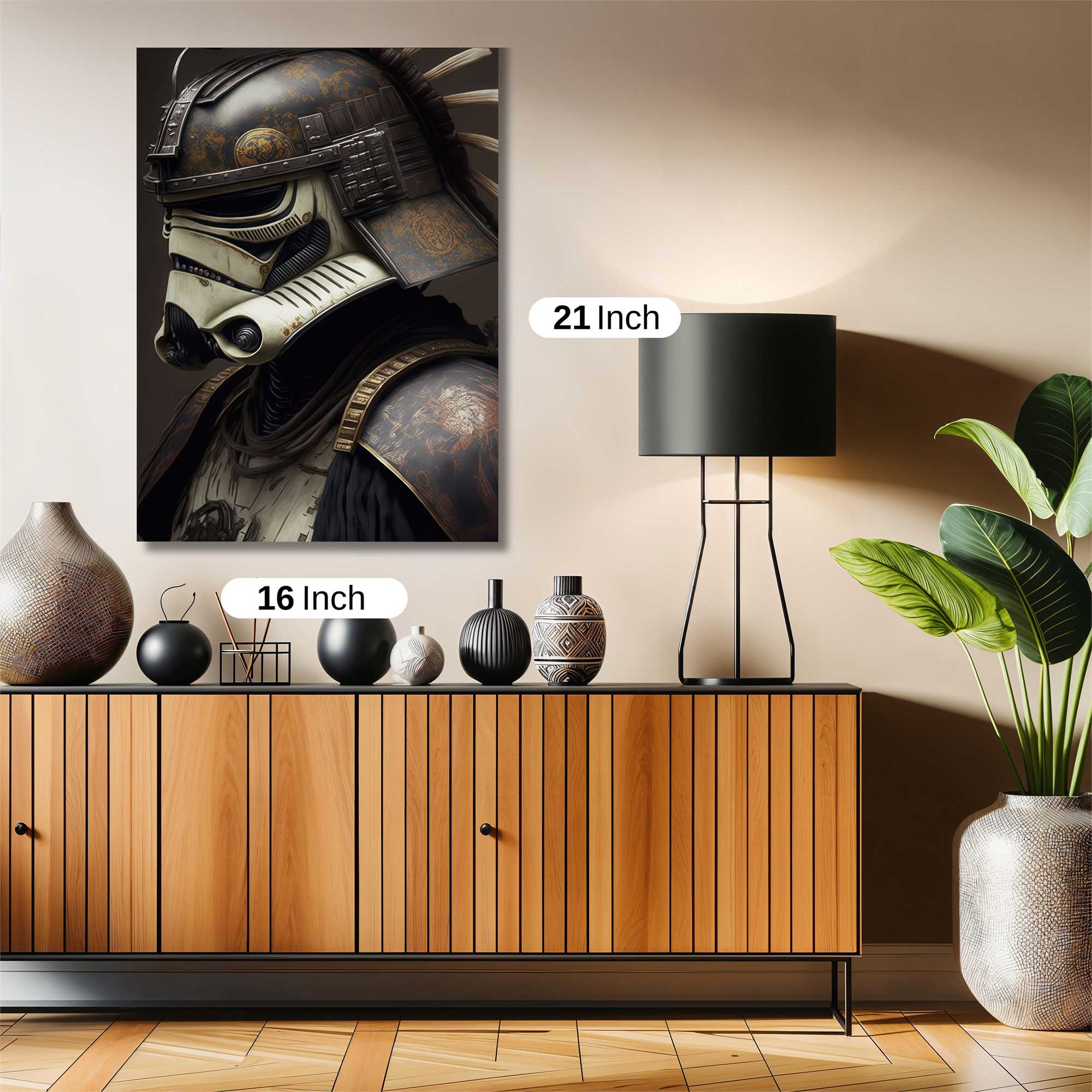 Samurai Stormtrooper Safe Wall Magnetic / M