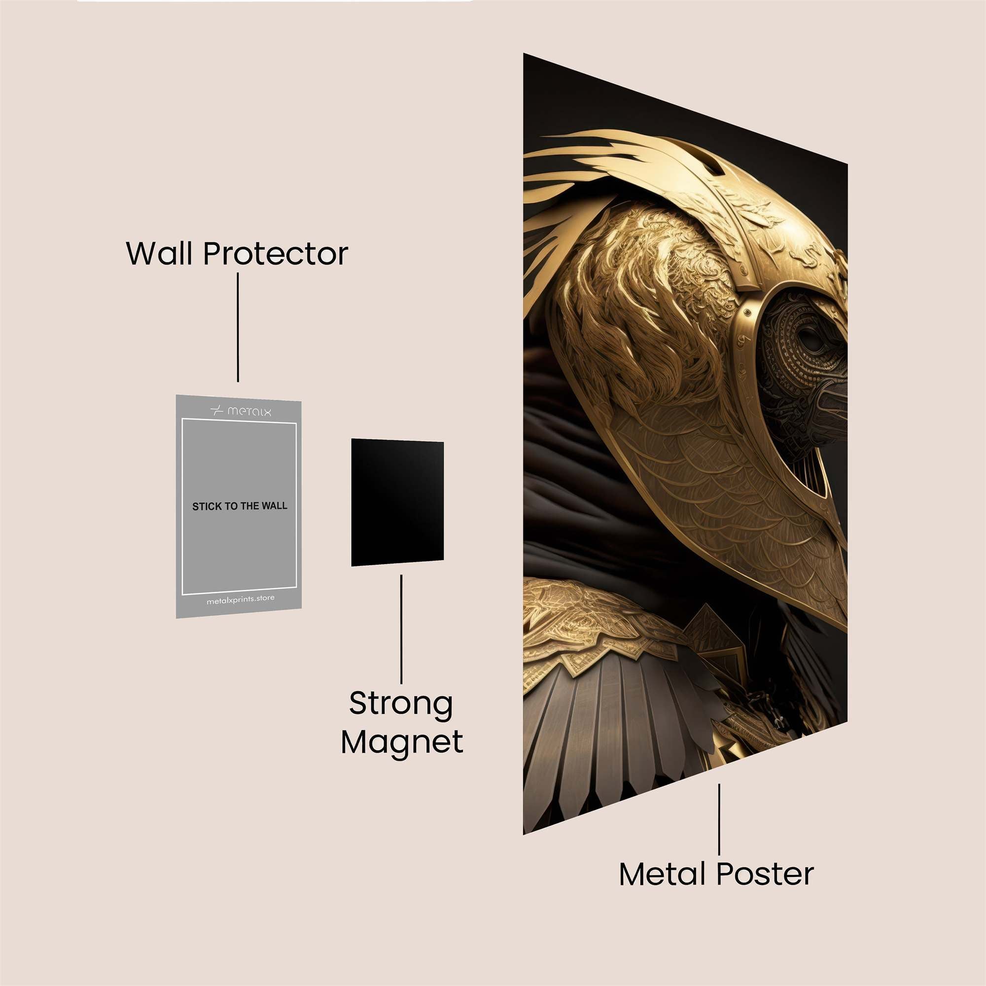 Horus Majestic Safe Wall Magnetic / M