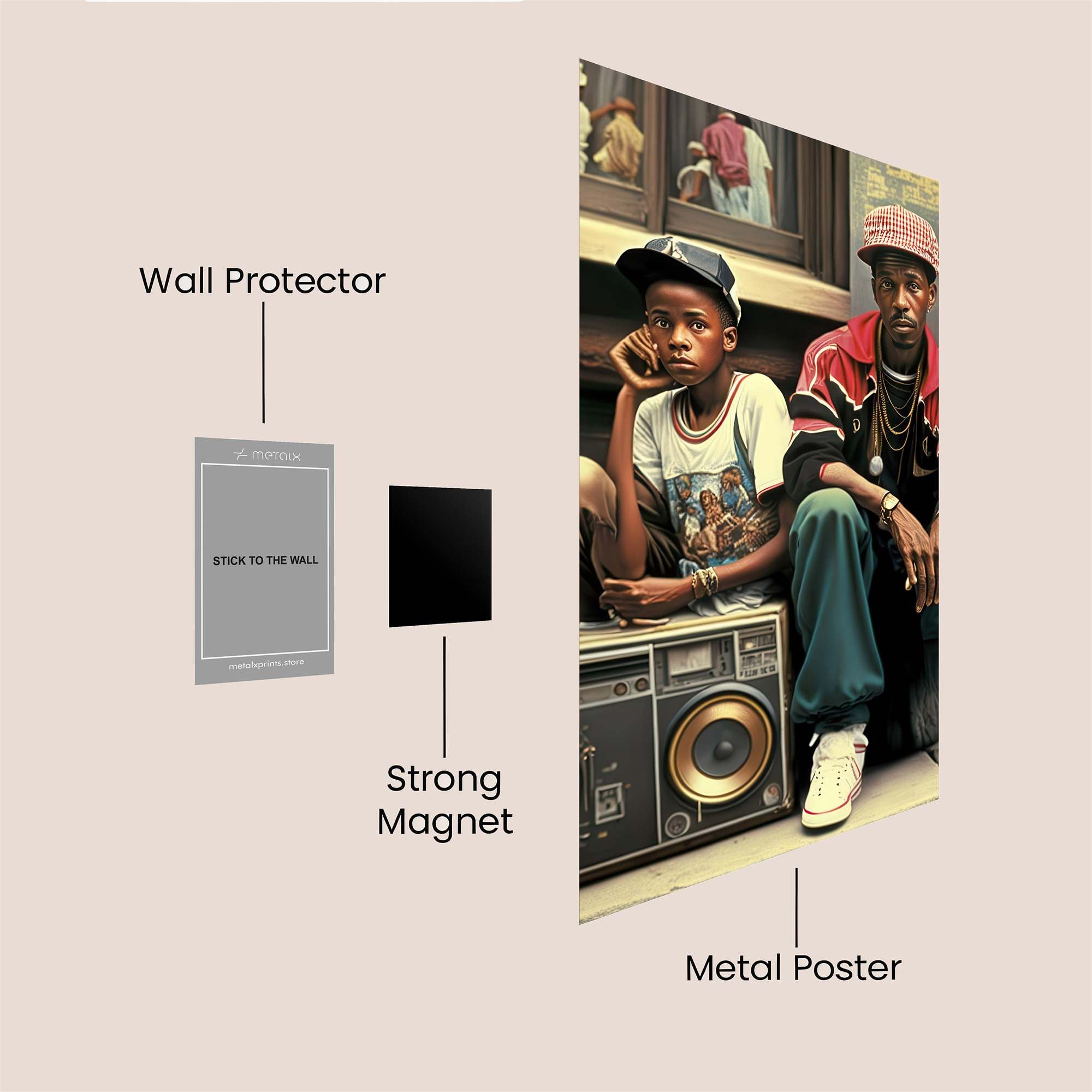 CoolVibes Safe Wall Magnetic / M