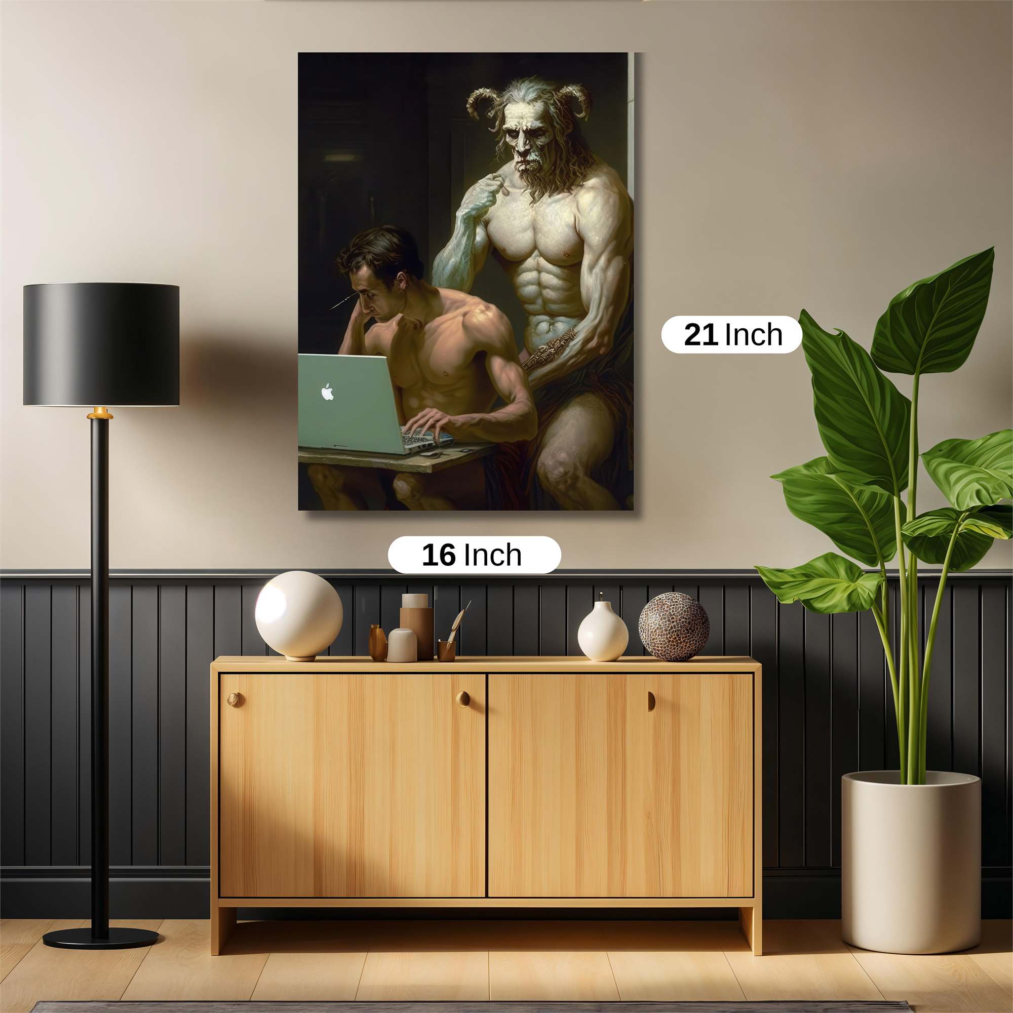 Faustian Dilemma Safe Wall Magnetic / M