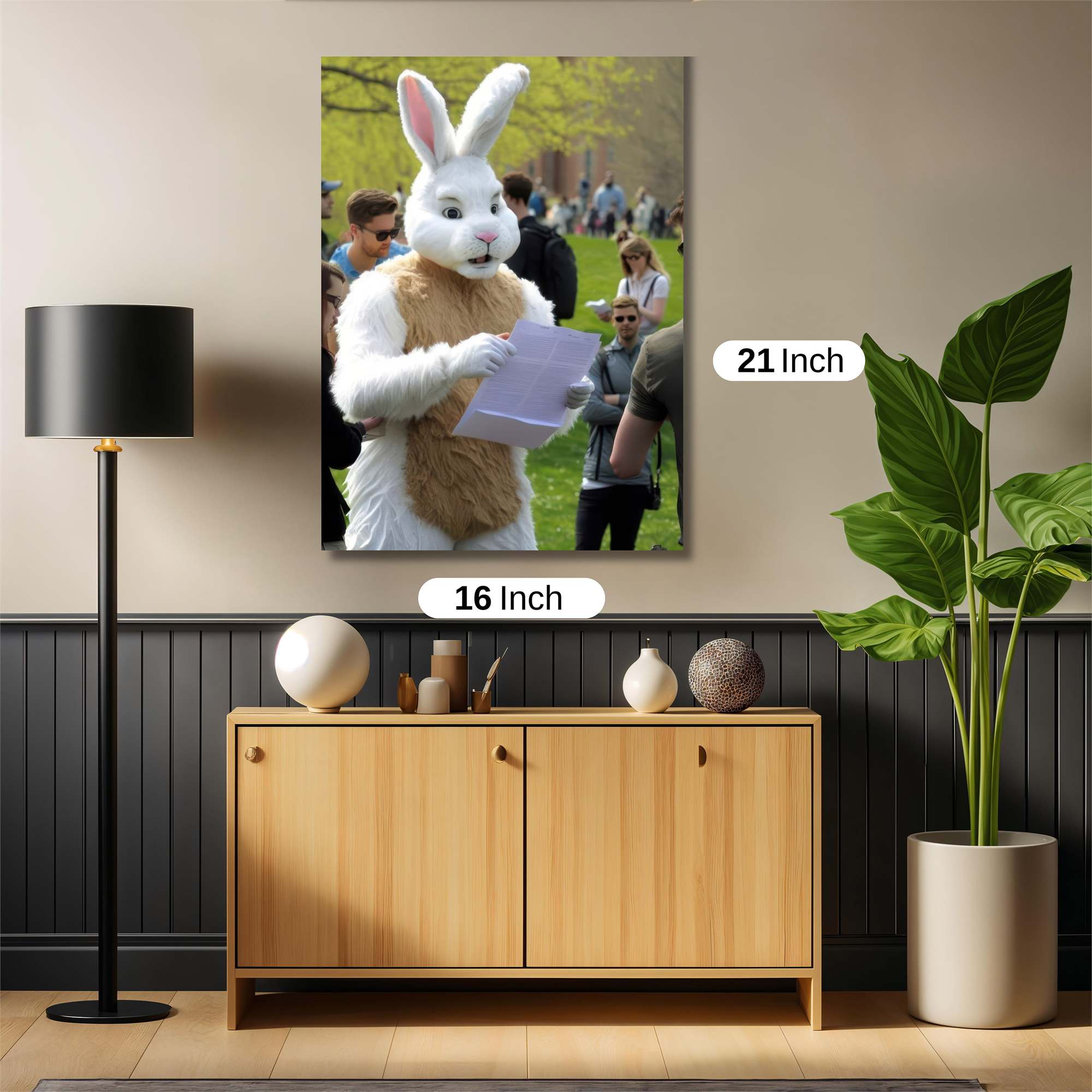 Bunny Advocate Safe Wall Magnetic / M