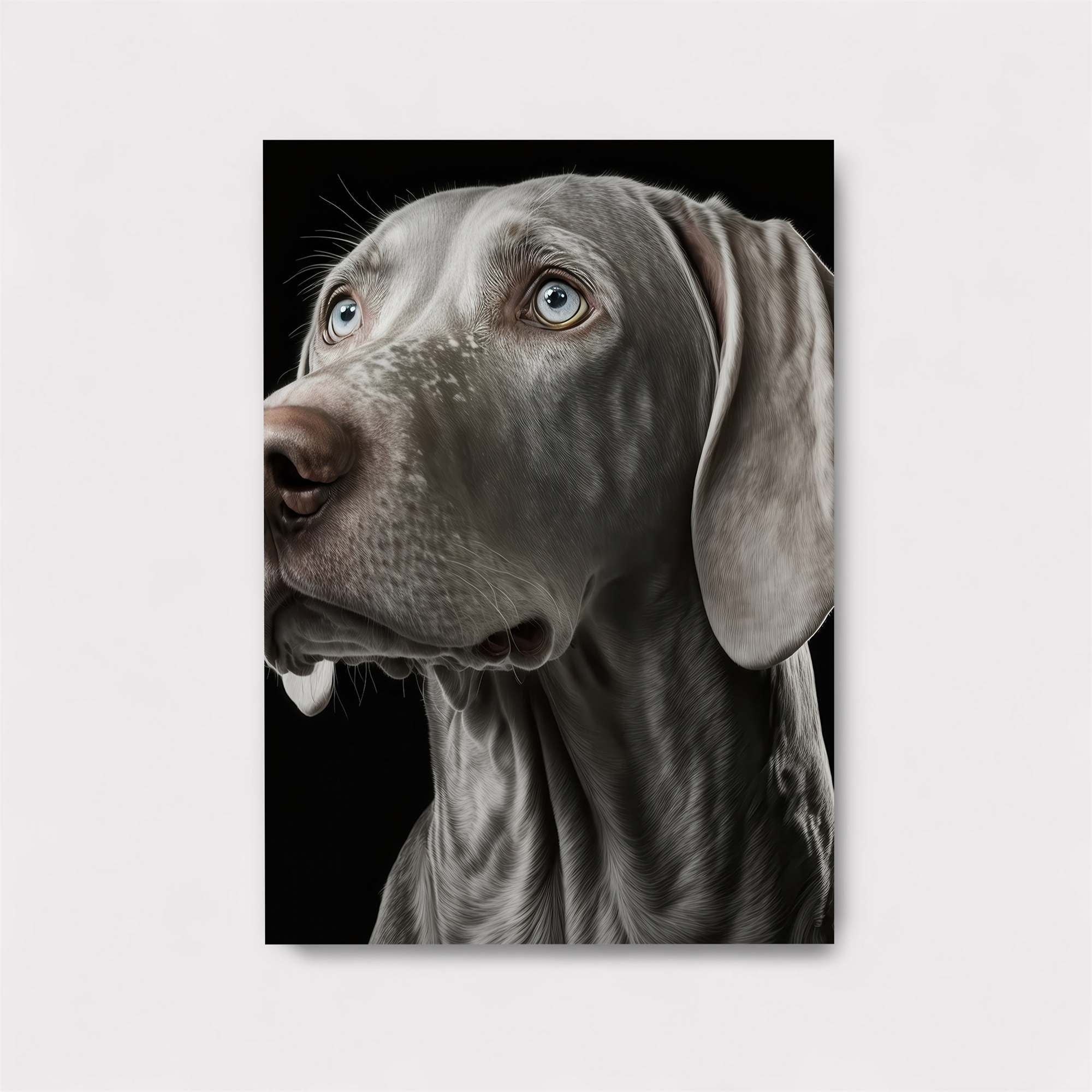 Weimaraner Whimsy Safe Wall Magnetic / M