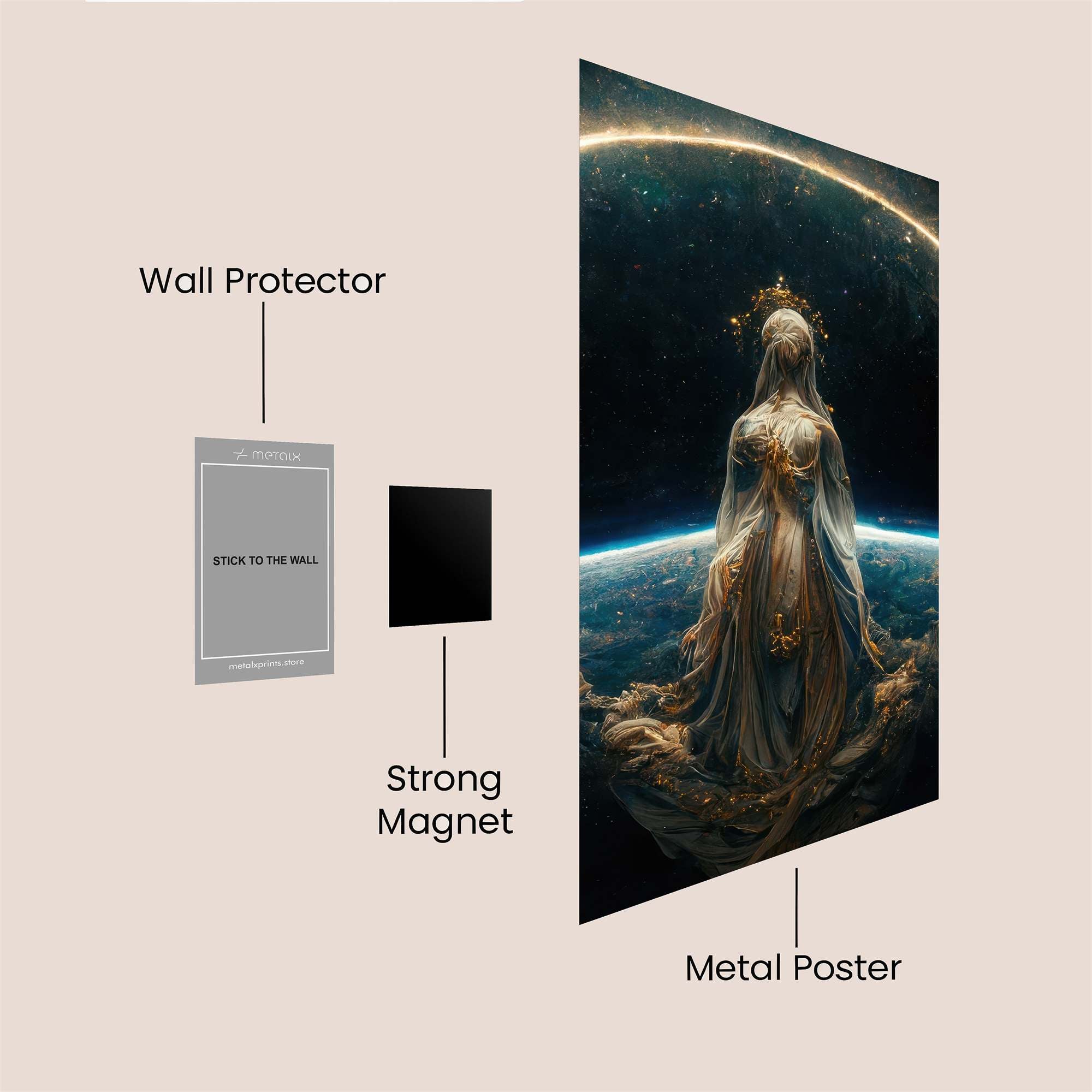 Mother Divine Safe Wall Magnetic / M