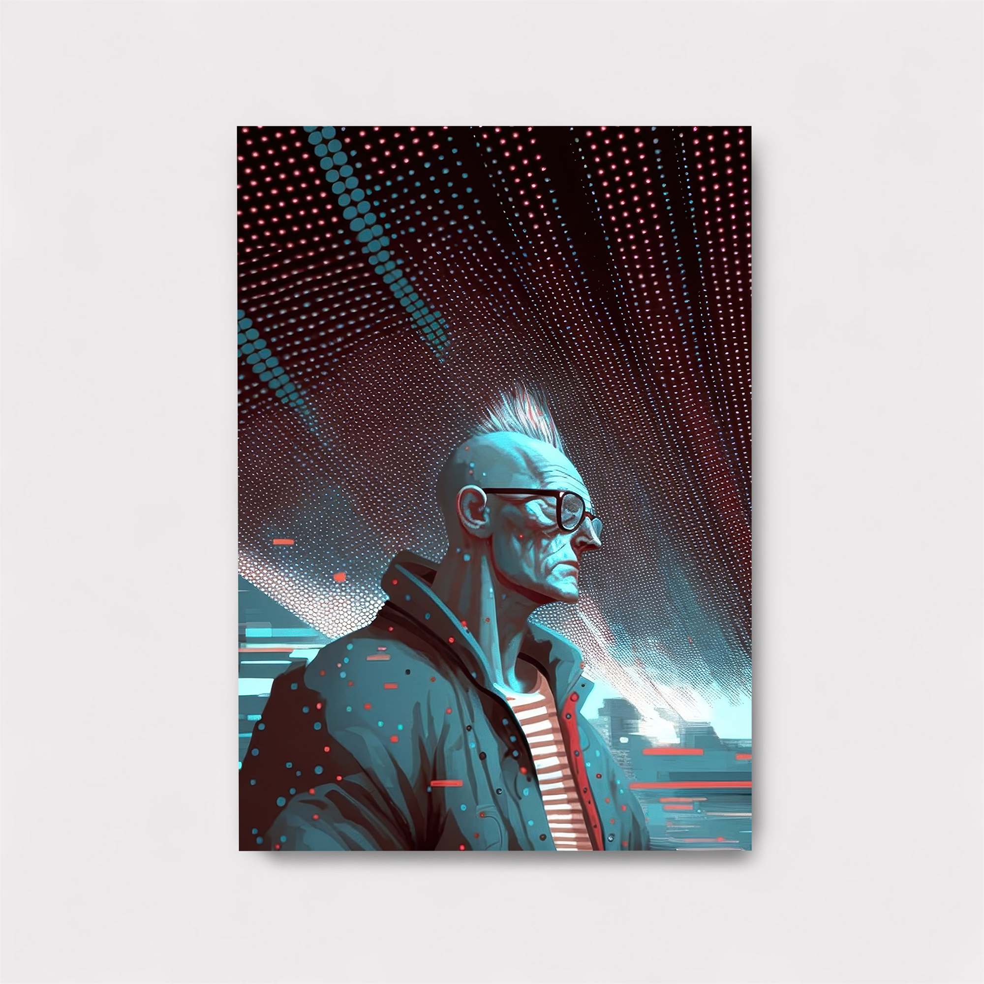 Cyberpunk Elegance Safe Wall Magnetic / M