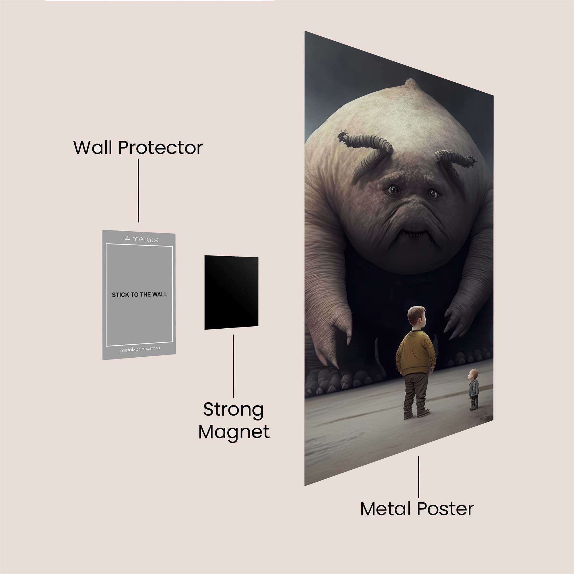 Behemoth Brooding Safe Wall Magnetic / M