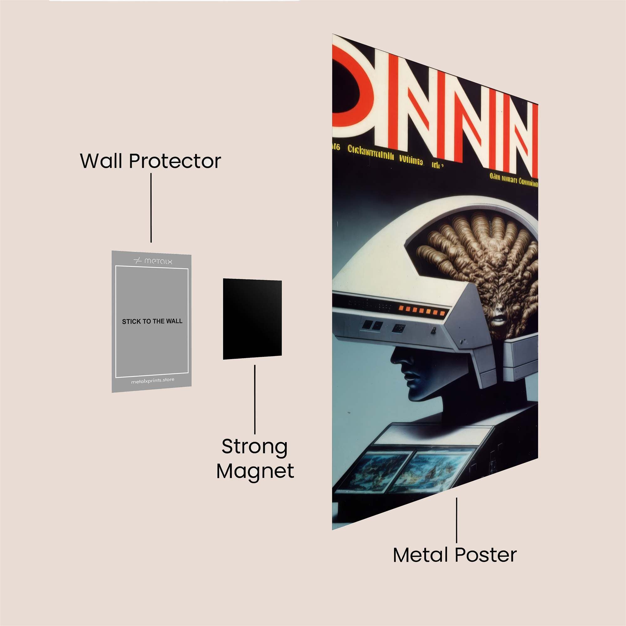 Brainstorm Fusion Safe Wall Magnetic / M