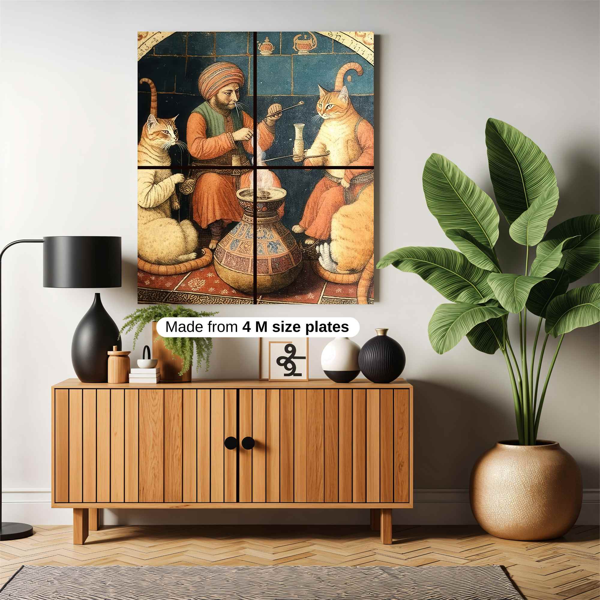 Cats' Brew Safe Wall Magnetic / M