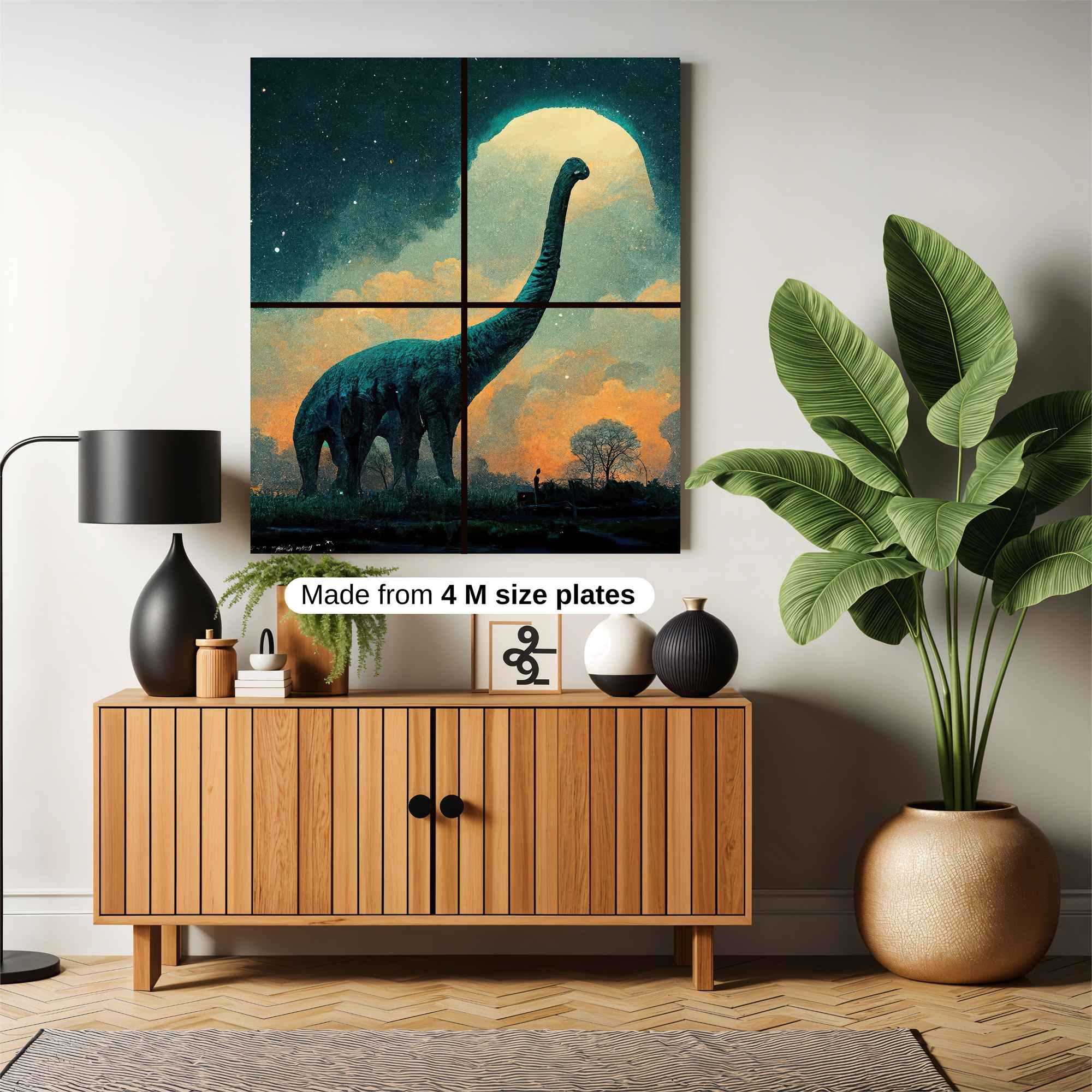 Brachiosaur Dream Safe Wall Magnetic / M