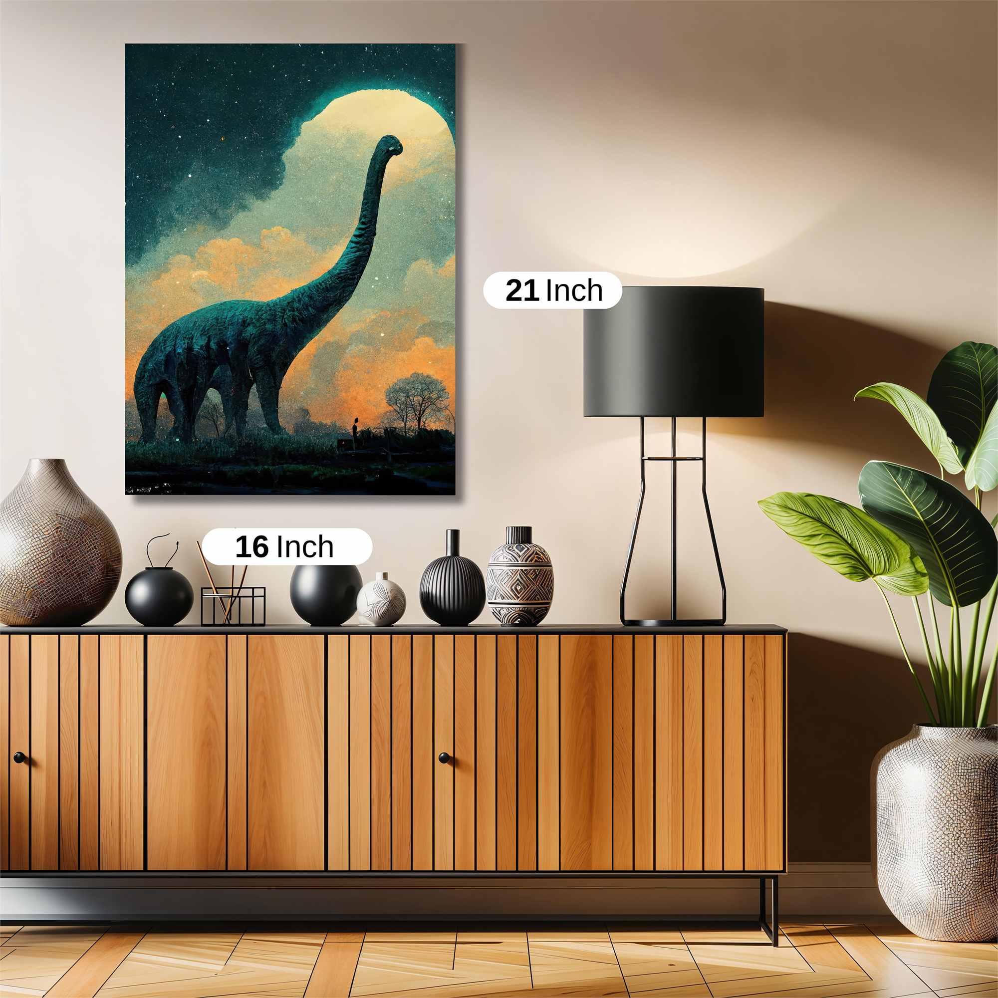 Brachiosaur Dream Safe Wall Magnetic / M