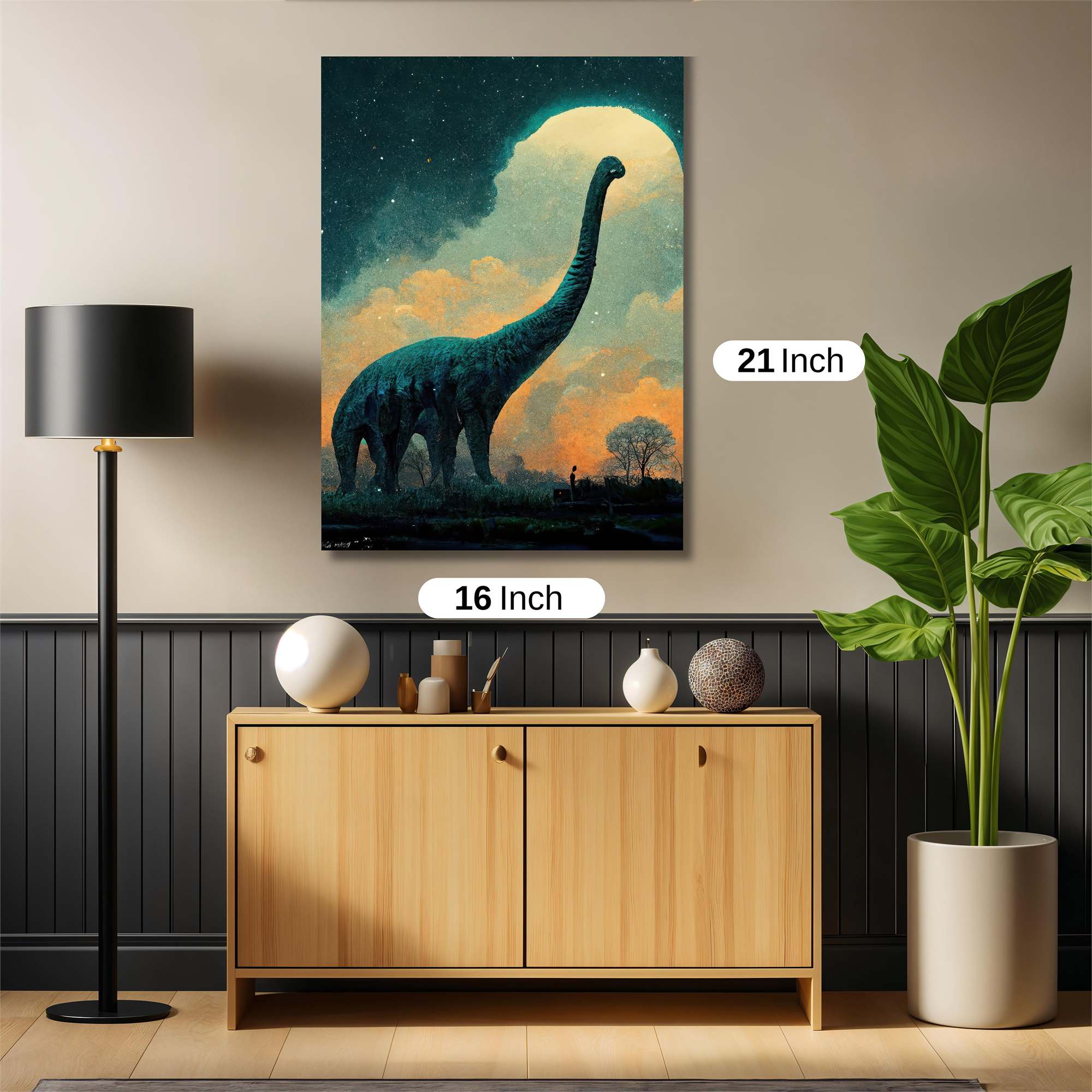 Brachiosaur Dream Safe Wall Magnetic / M